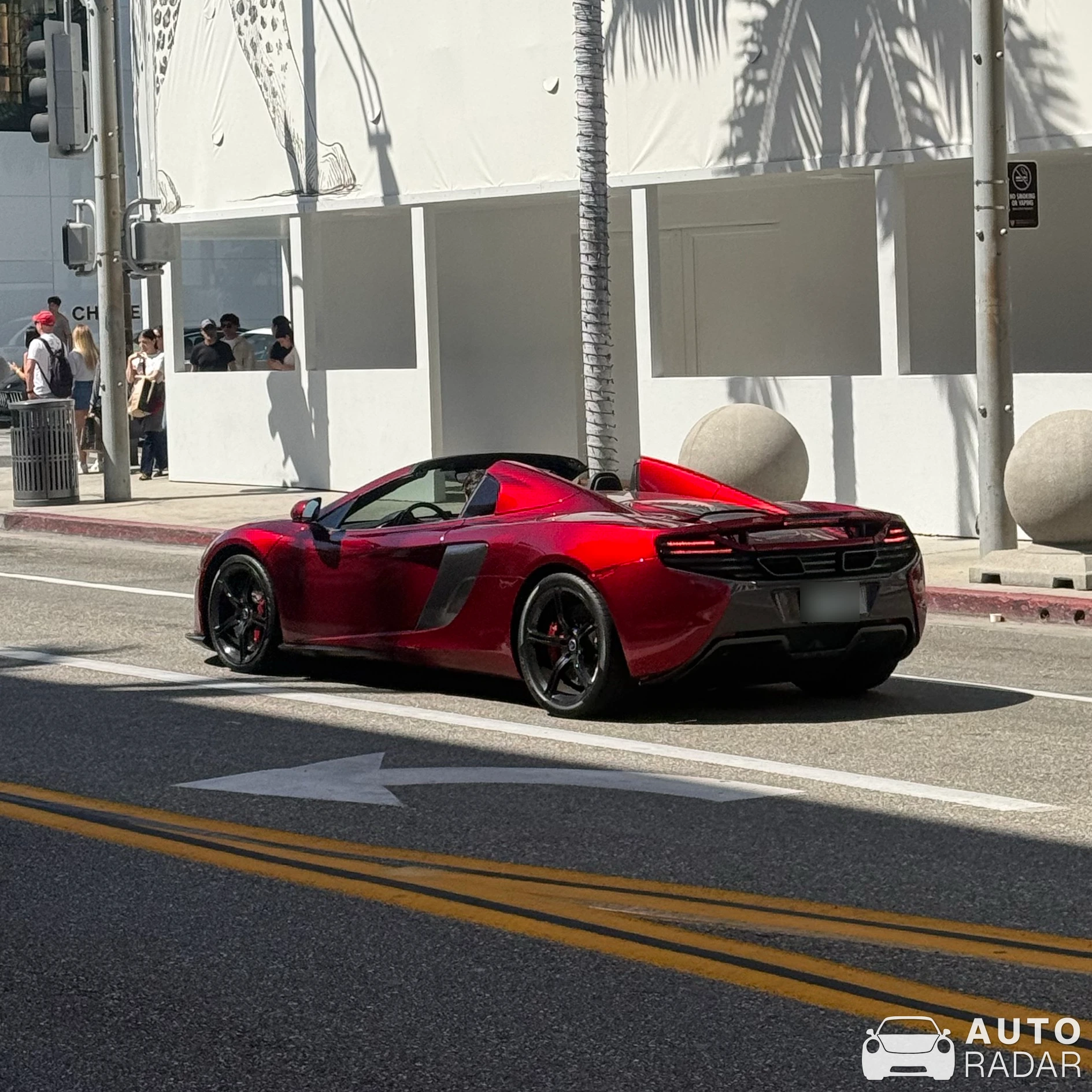 McLaren 12C Spider spotted in Beverly Hills