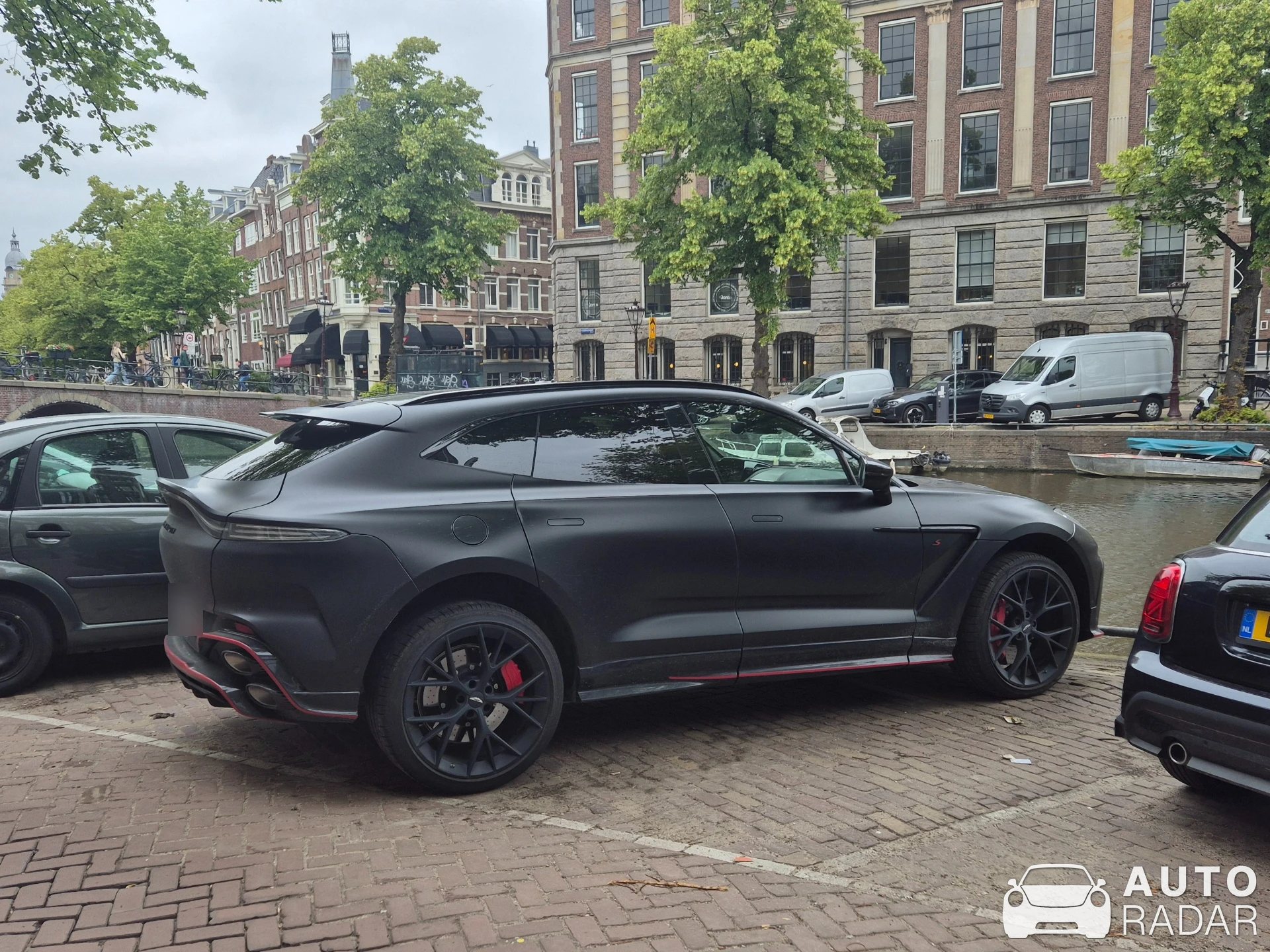 Aston Martin DBX S spotted in Amsterdam