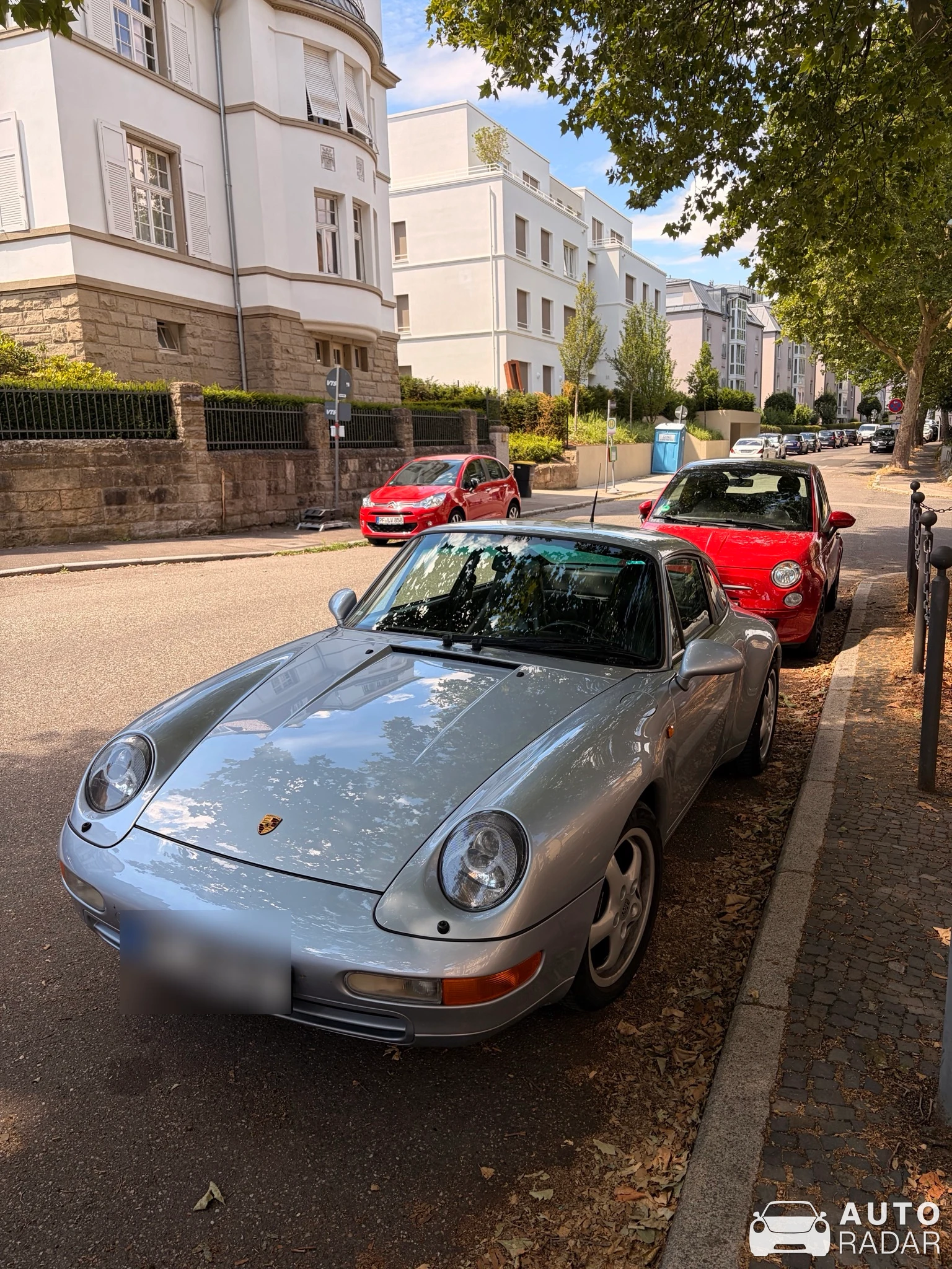 Porsche 993 Carrera spotted in Pforzheim