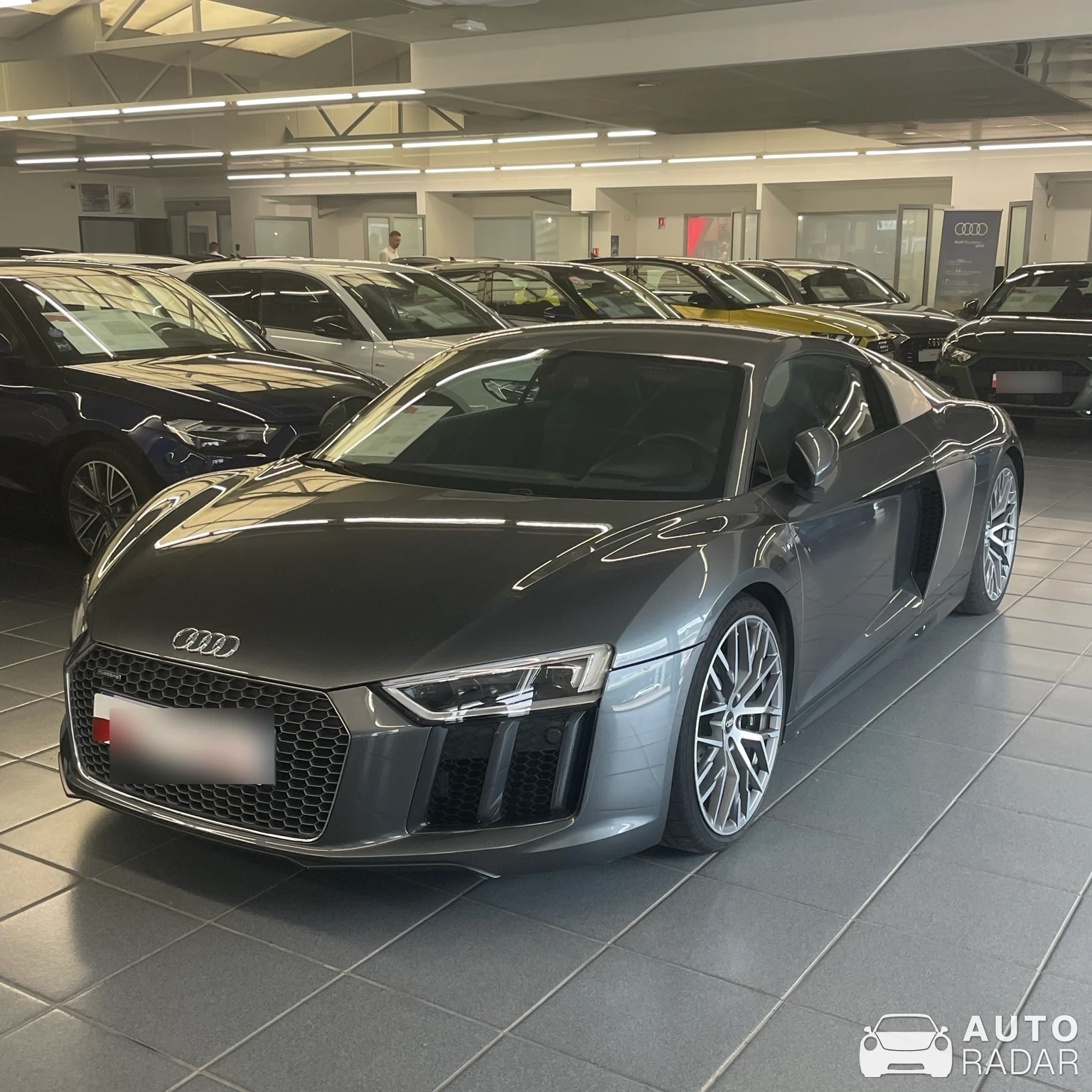 Audi R8 Type 4S spotted in Rouen