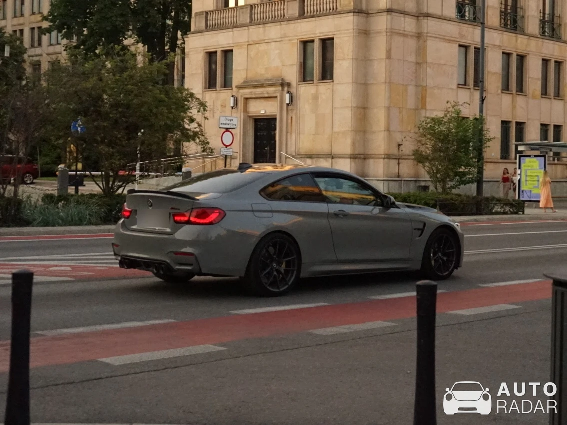 BMW M4 F82 CS spotted in Varsova