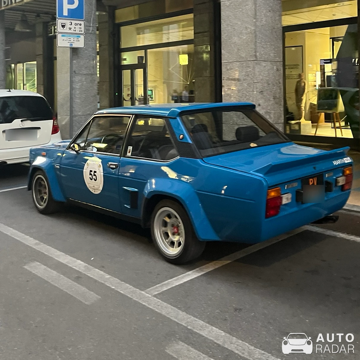Fiat 131 spotted in Varese