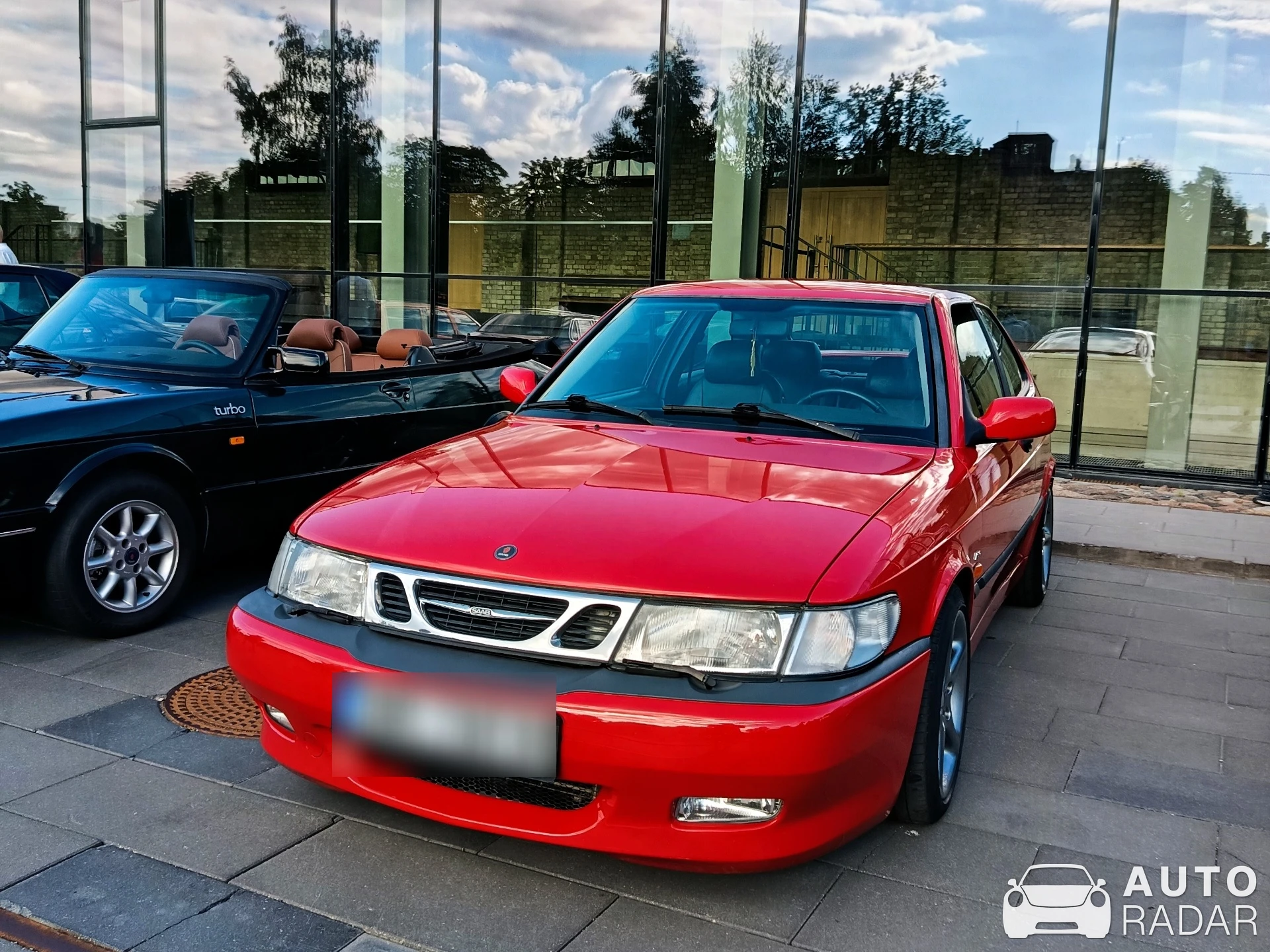 Saab 9-3 spotted in Riga
