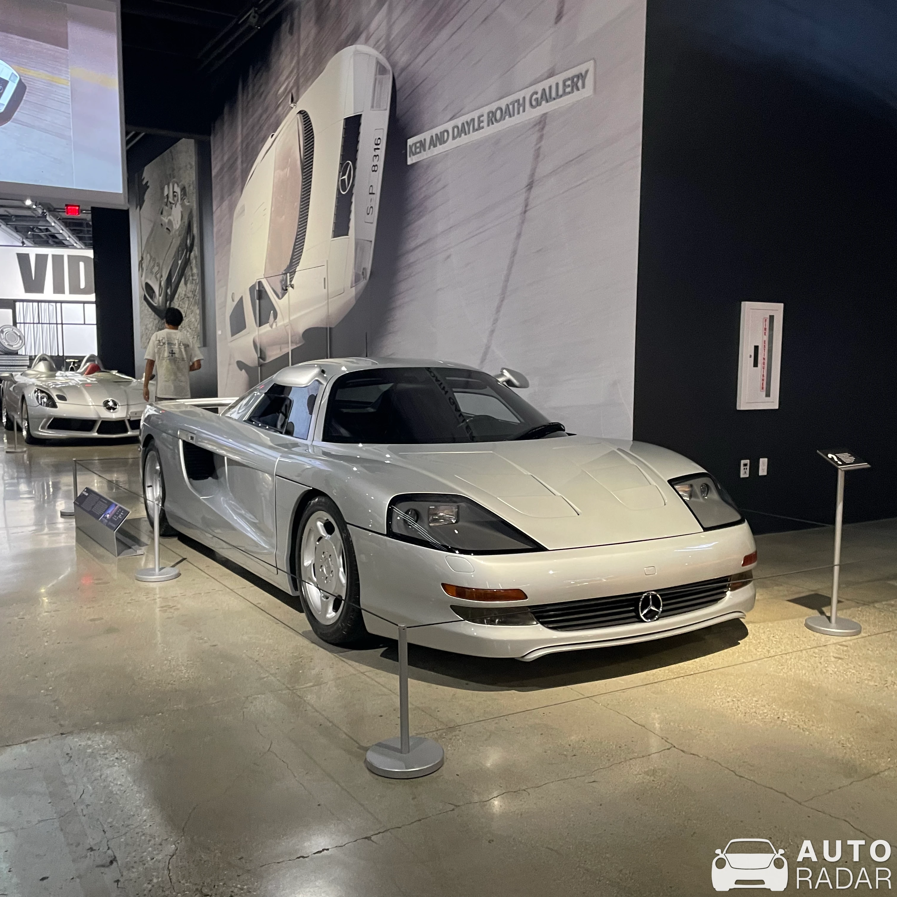 Mercedes-Benz C112 spotted in Los Angeles