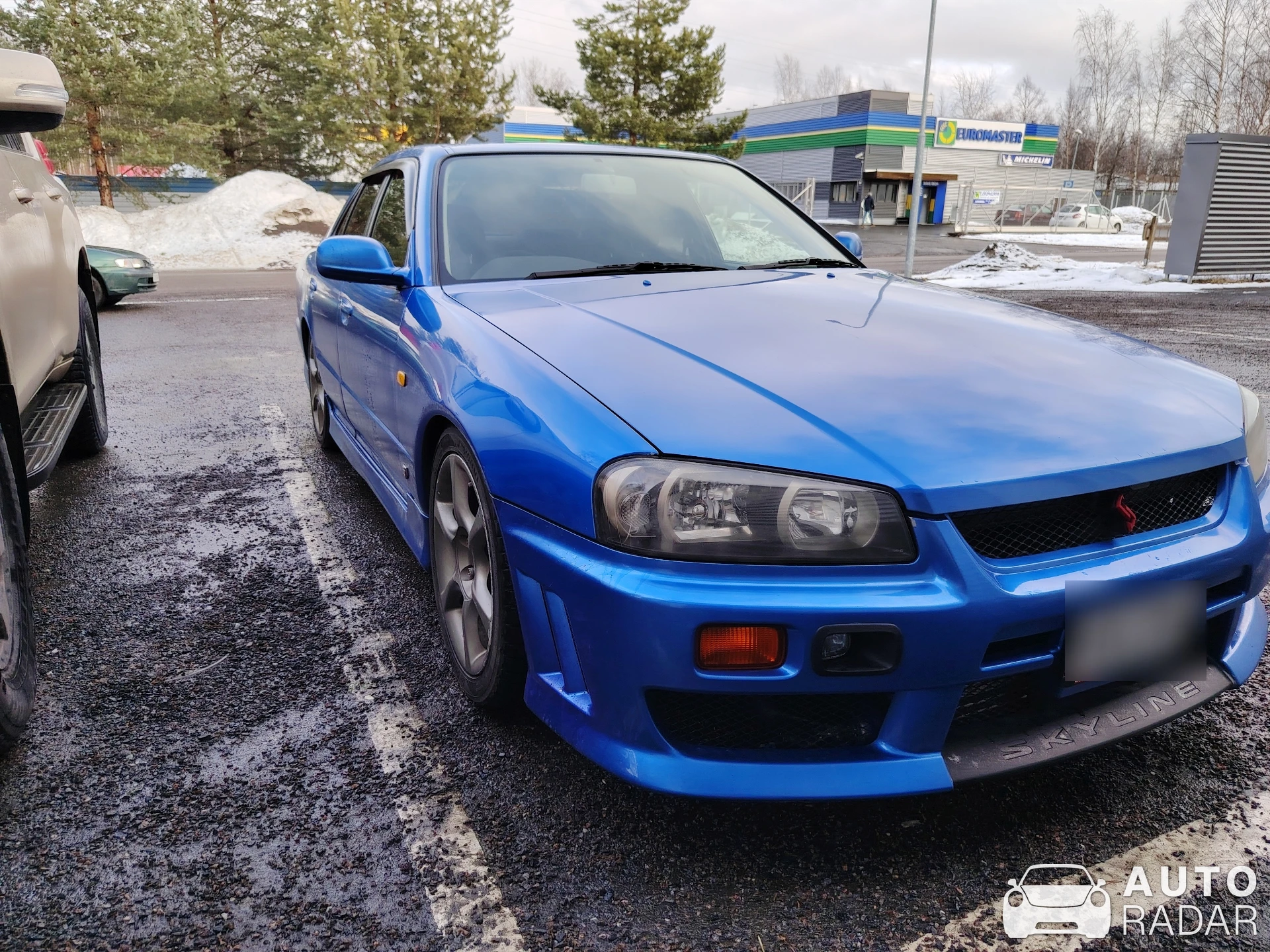 Nissan Skyline R34 GT-T spotted in Kiiminki