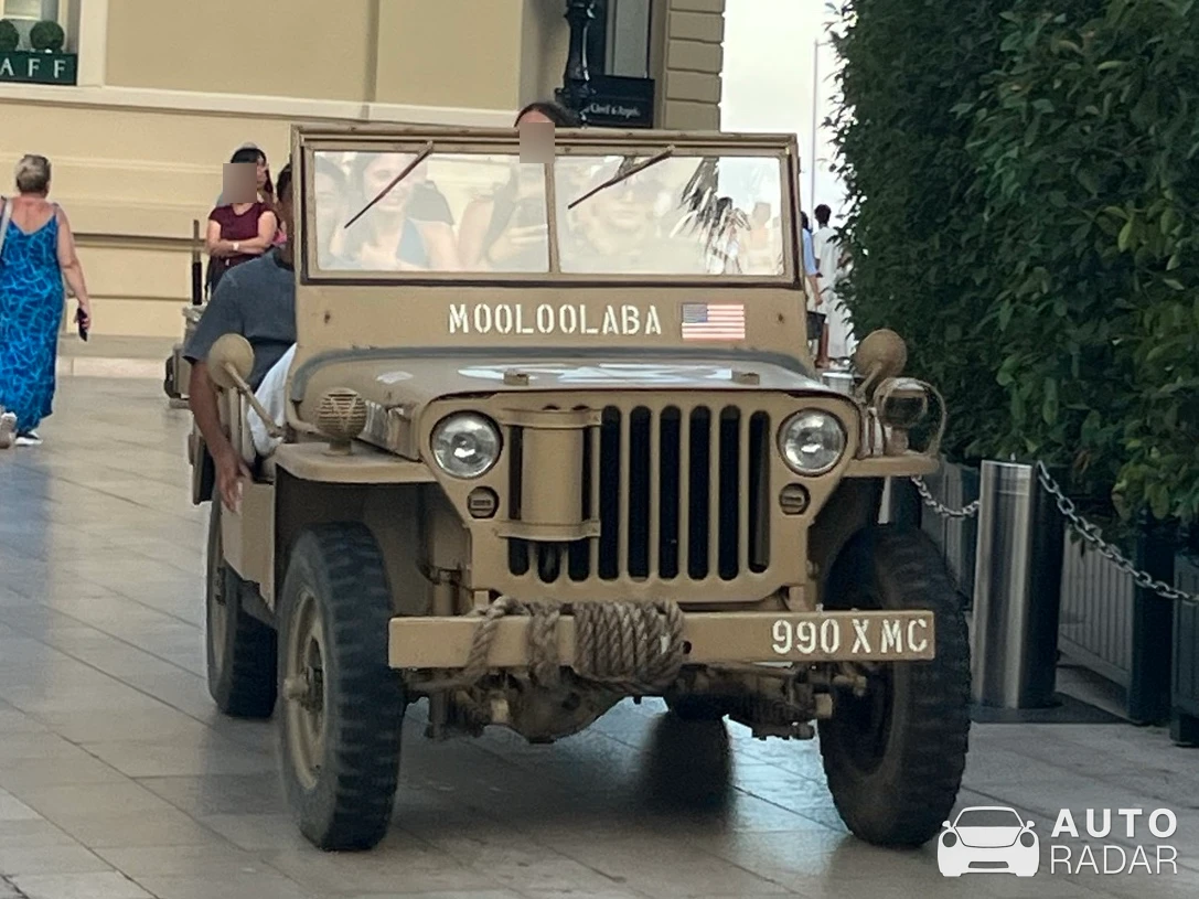 Jeep Willys MB spotted in Monaco