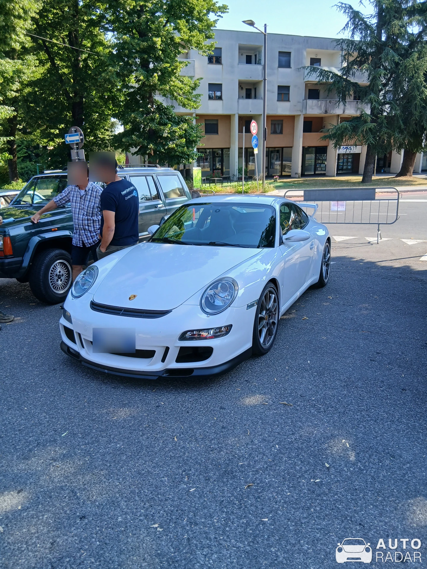Porsche 997 GT3 spotted in Felino