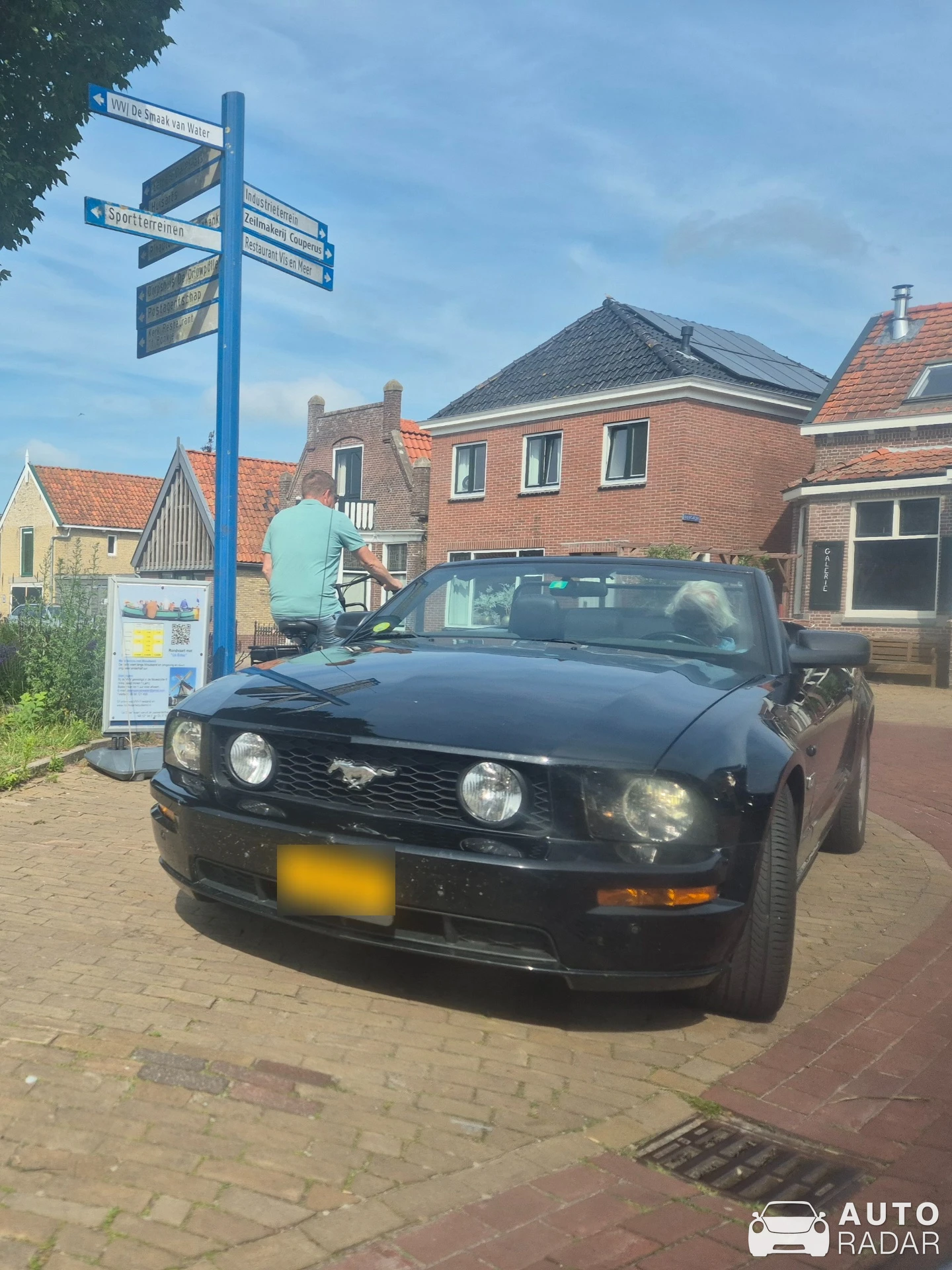 Ford Mustang GT Convertible spotted in Lemmer