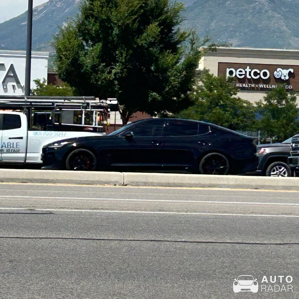 Kia Stinger spotted in Spanish Fork