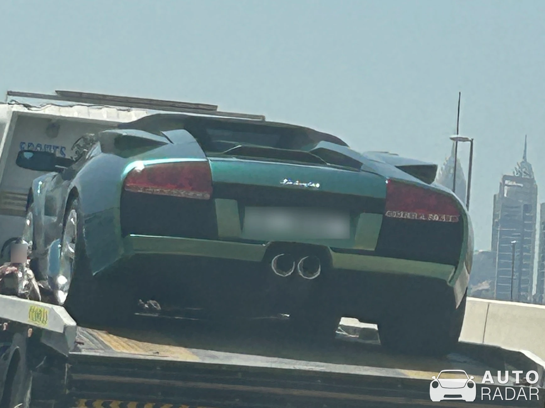 Lamborghini Murciélago LP640 spotted in Dubai