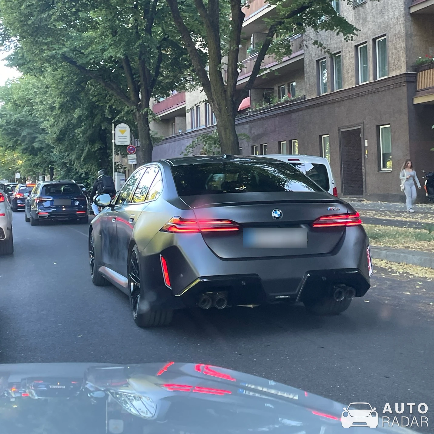 BMW M5 G90 spotted in Berlin