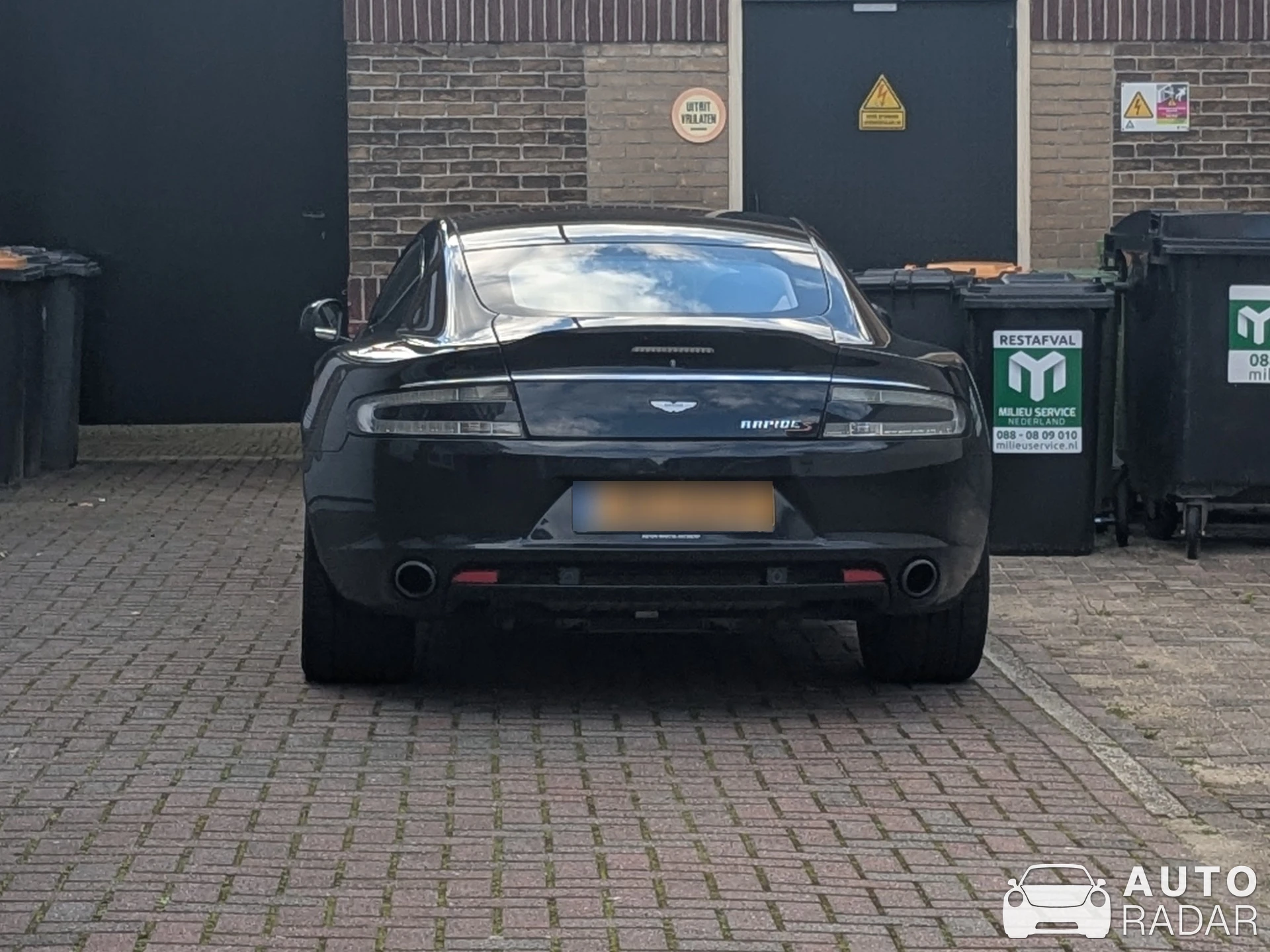 Aston Martin Rapide S spotted in Delden