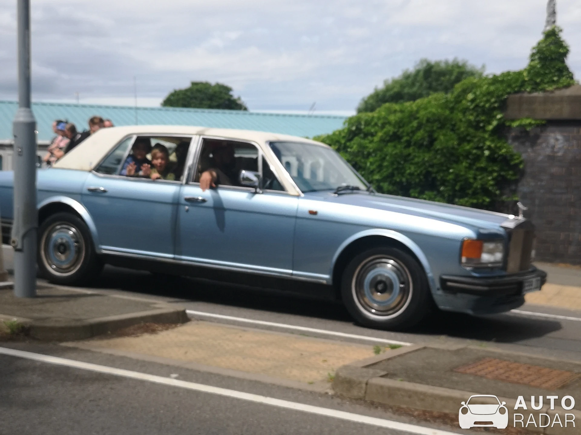 Rolls-Royce Silver Spirit spotted in Nottingham