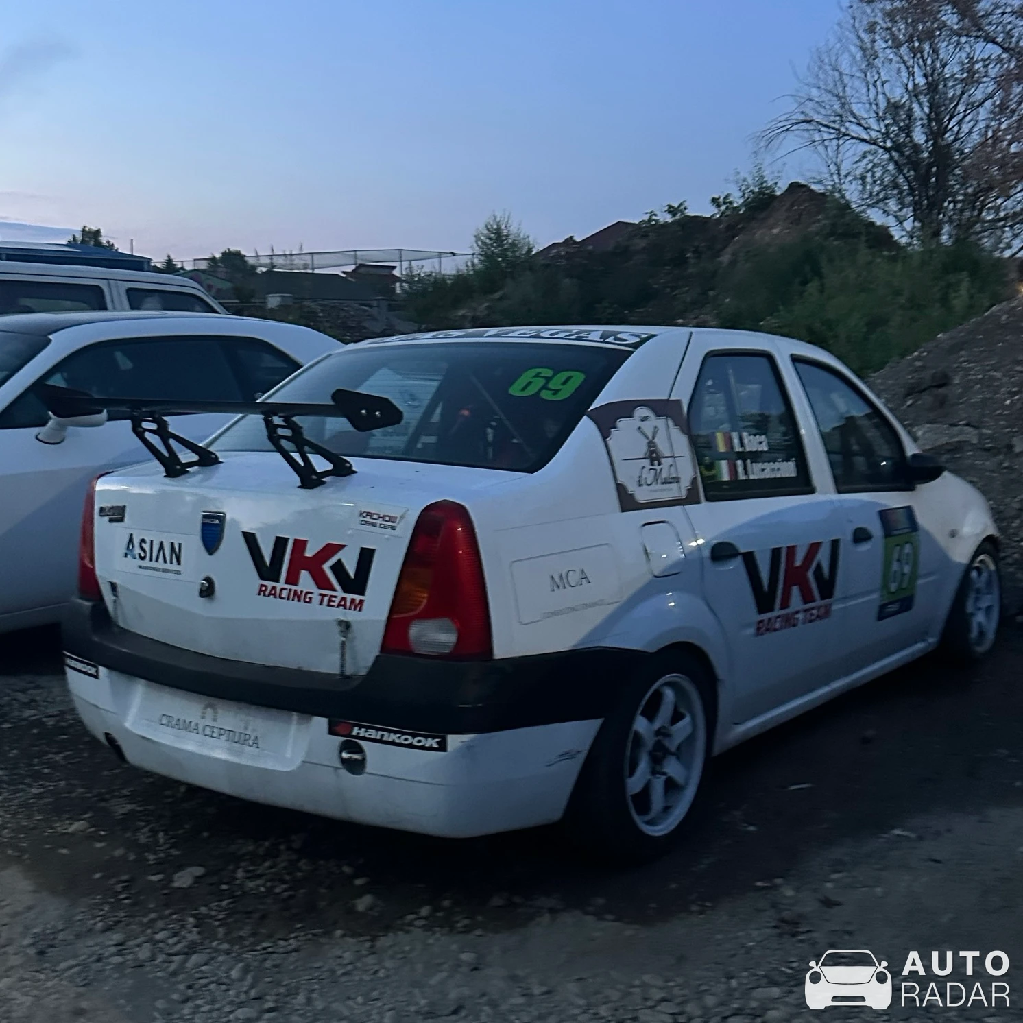 Dacia Logan spotted in Bragadiru