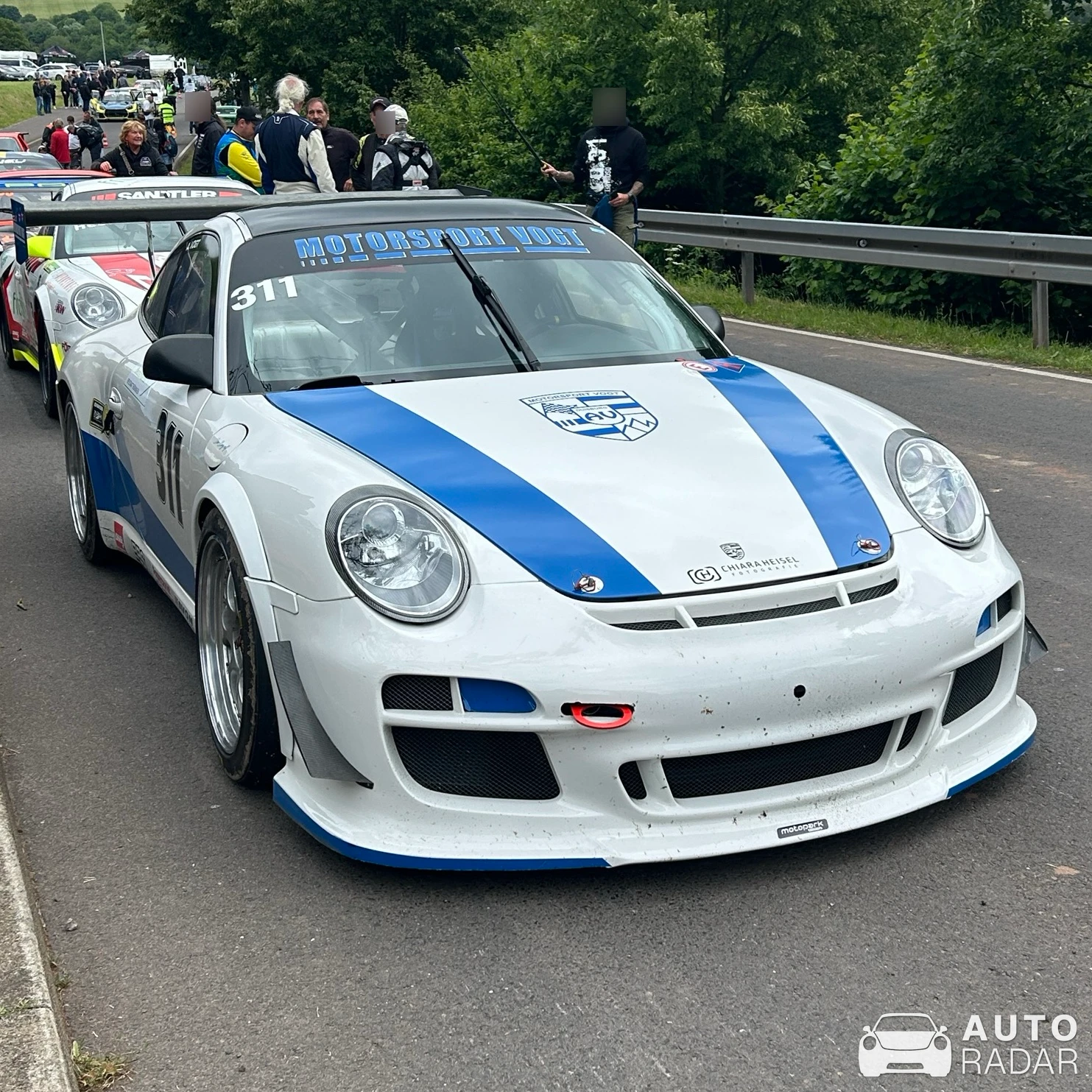 Porsche 997 GT3 Cup spotted in Bad Liebenstein