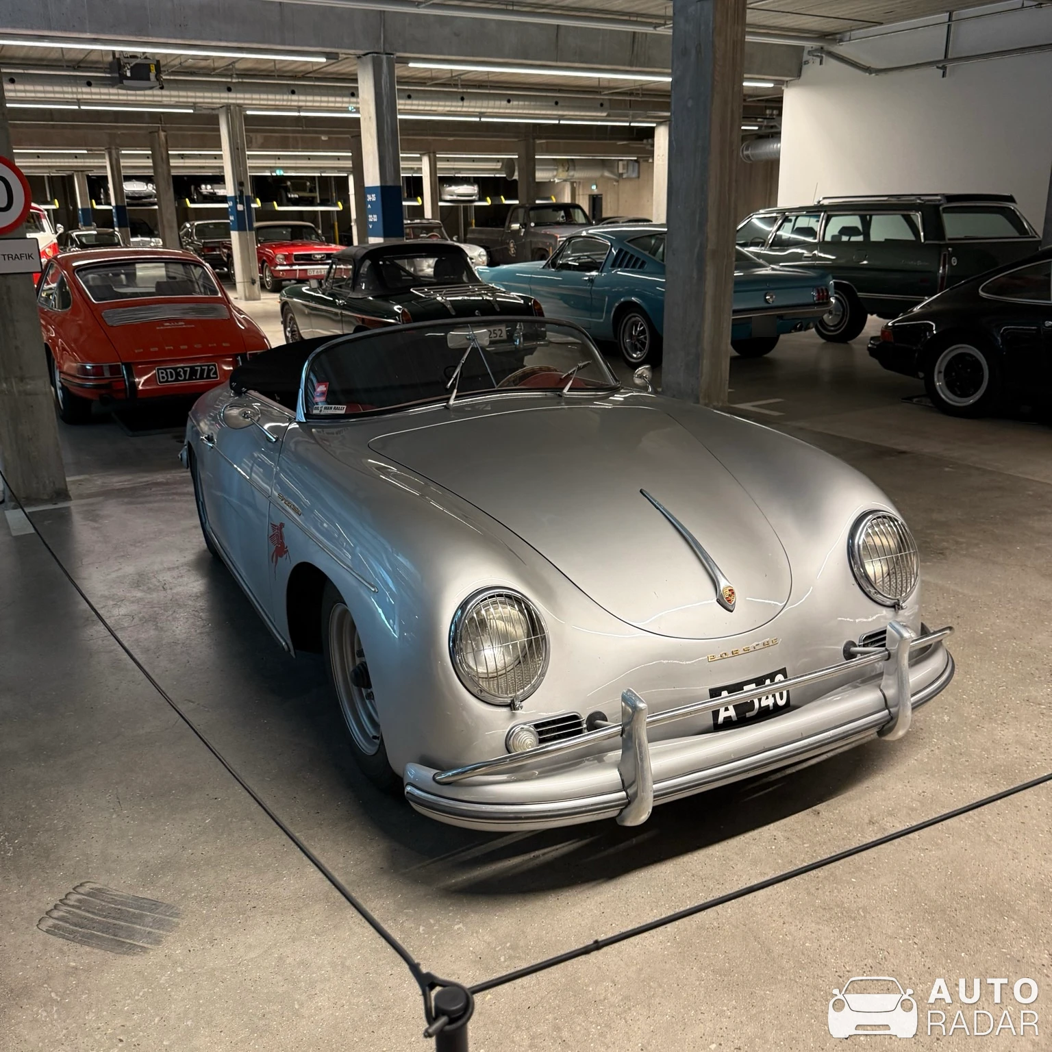 Porsche 356 B Cabriolet spotted in Kongens Lyngby