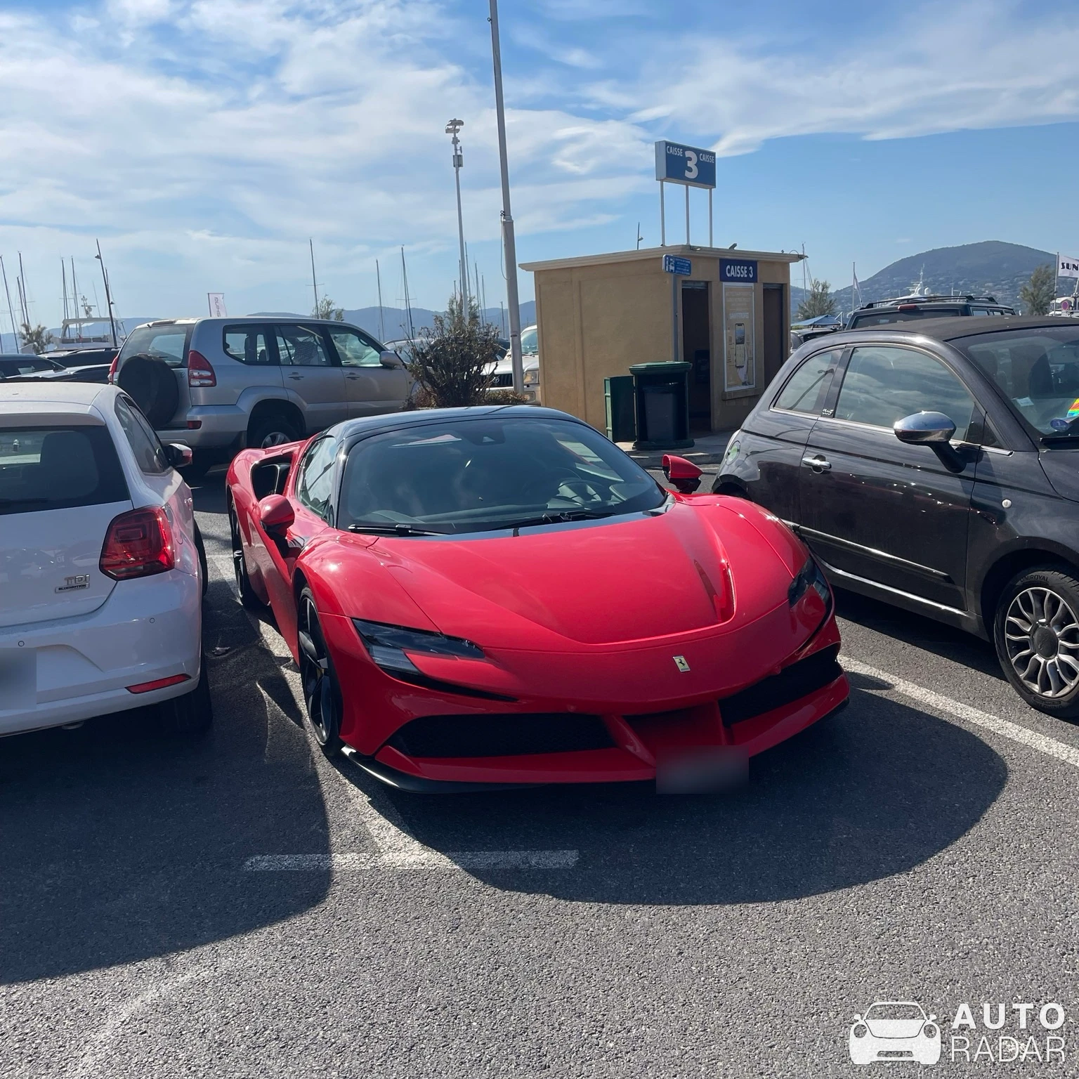 Ferrari SF90 Stradale spotted in Fréjus