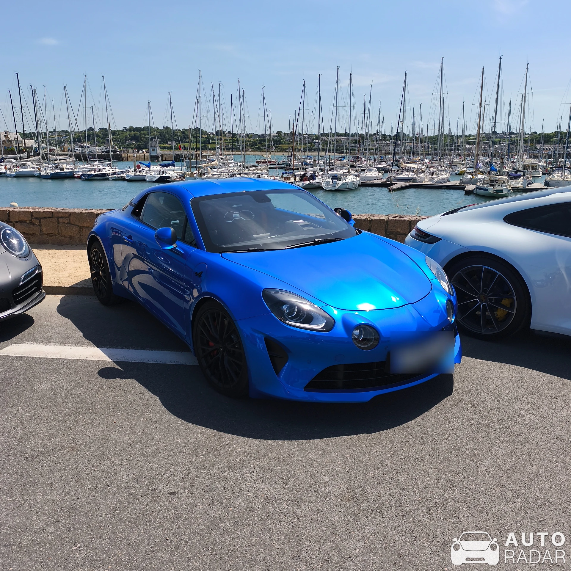 Alpine A110 S spotted in Perros-Guirec