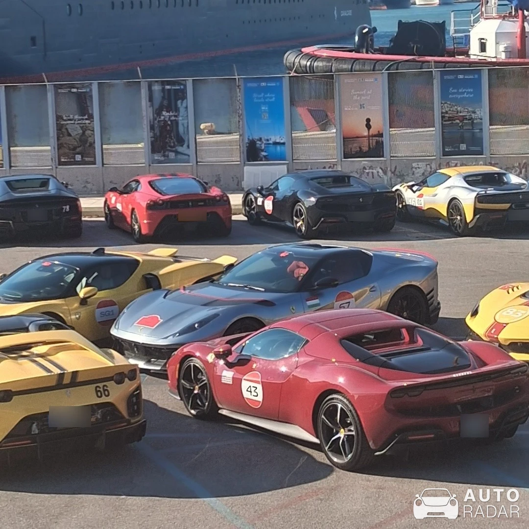 Ferrari 812 Competizione A spotted in Pireas
