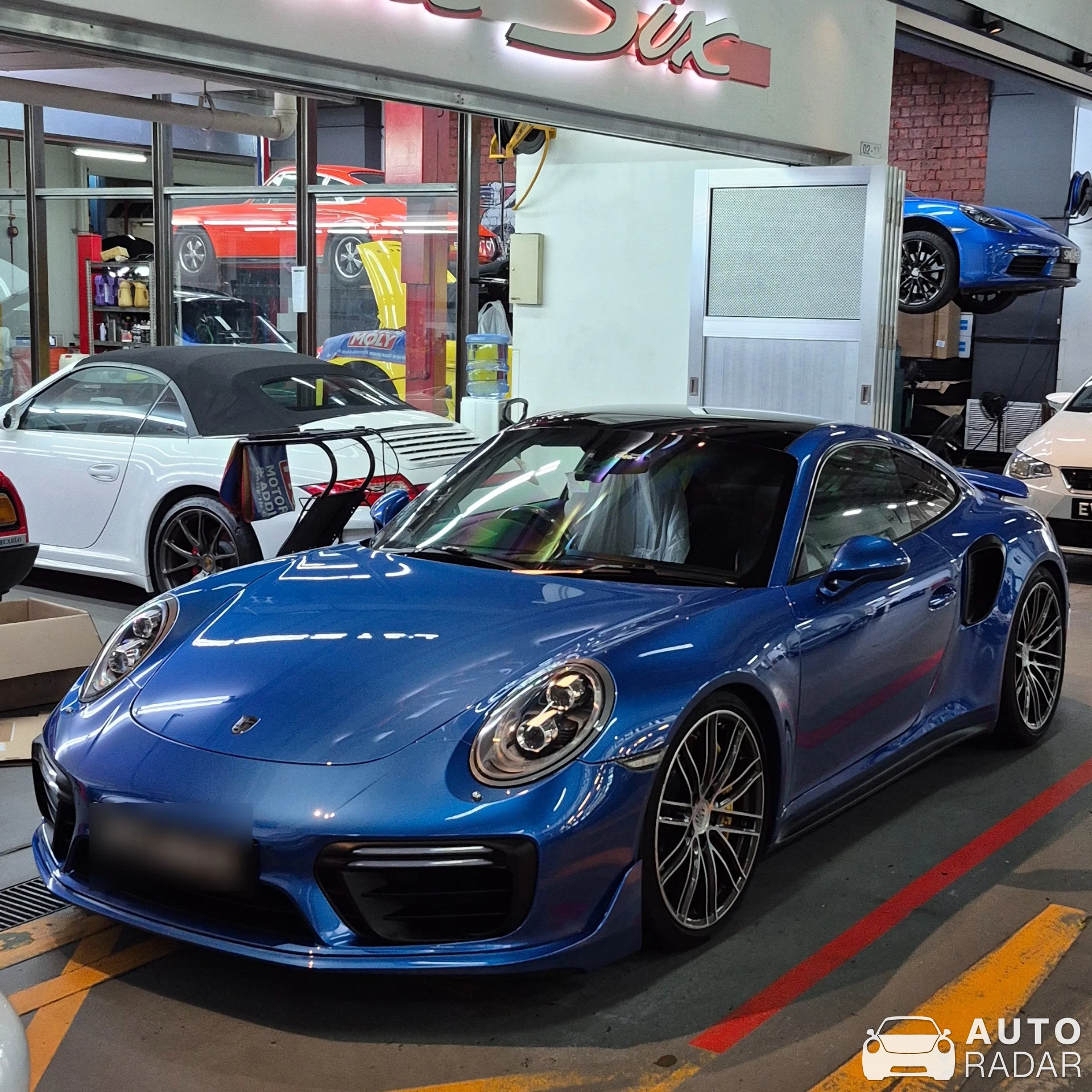 Porsche 991 Turbo S MkII spotted in Singapore