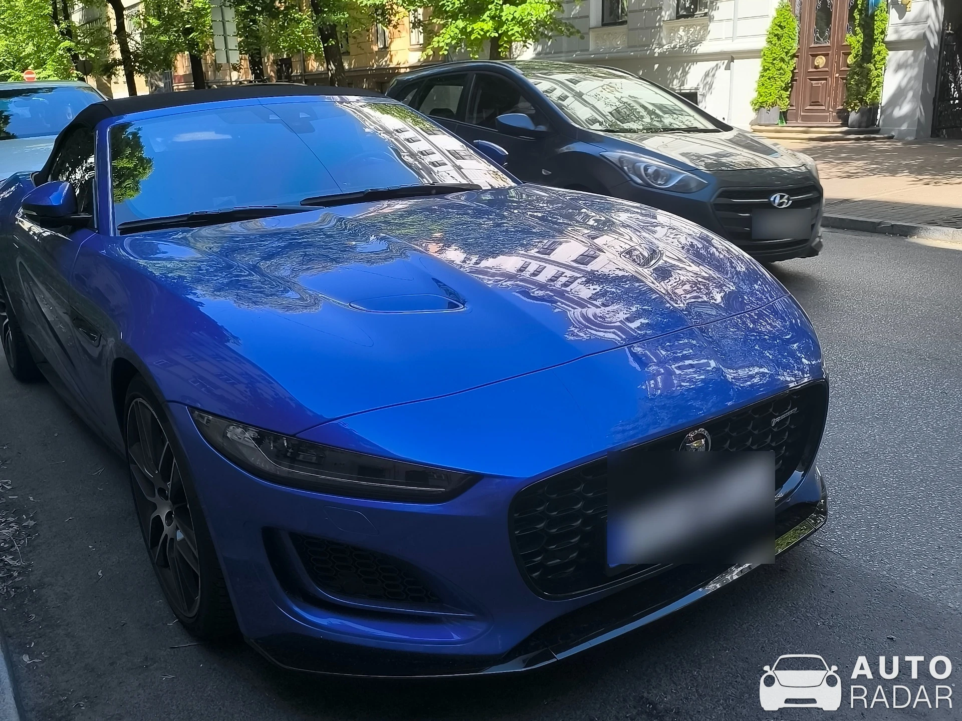 Jaguar F-Type S Convertible spotted in Riga