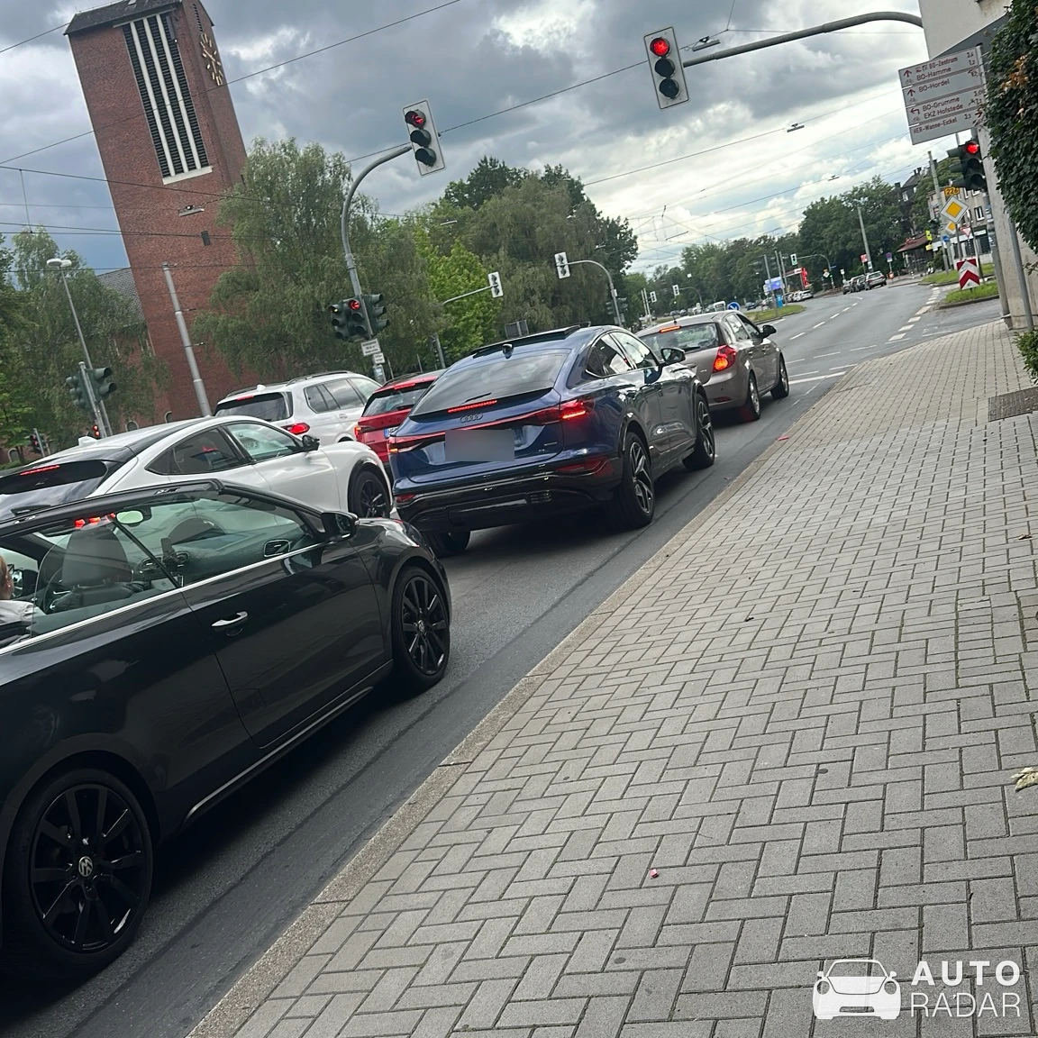 Audi Q8 E-Tron Sportback spotted in Bochum