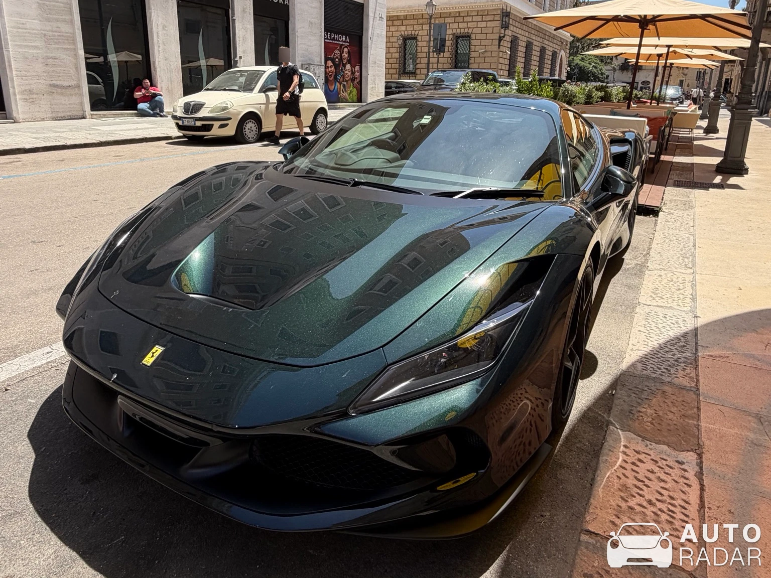 Ferrari F8 Tributo spotted in Lecce