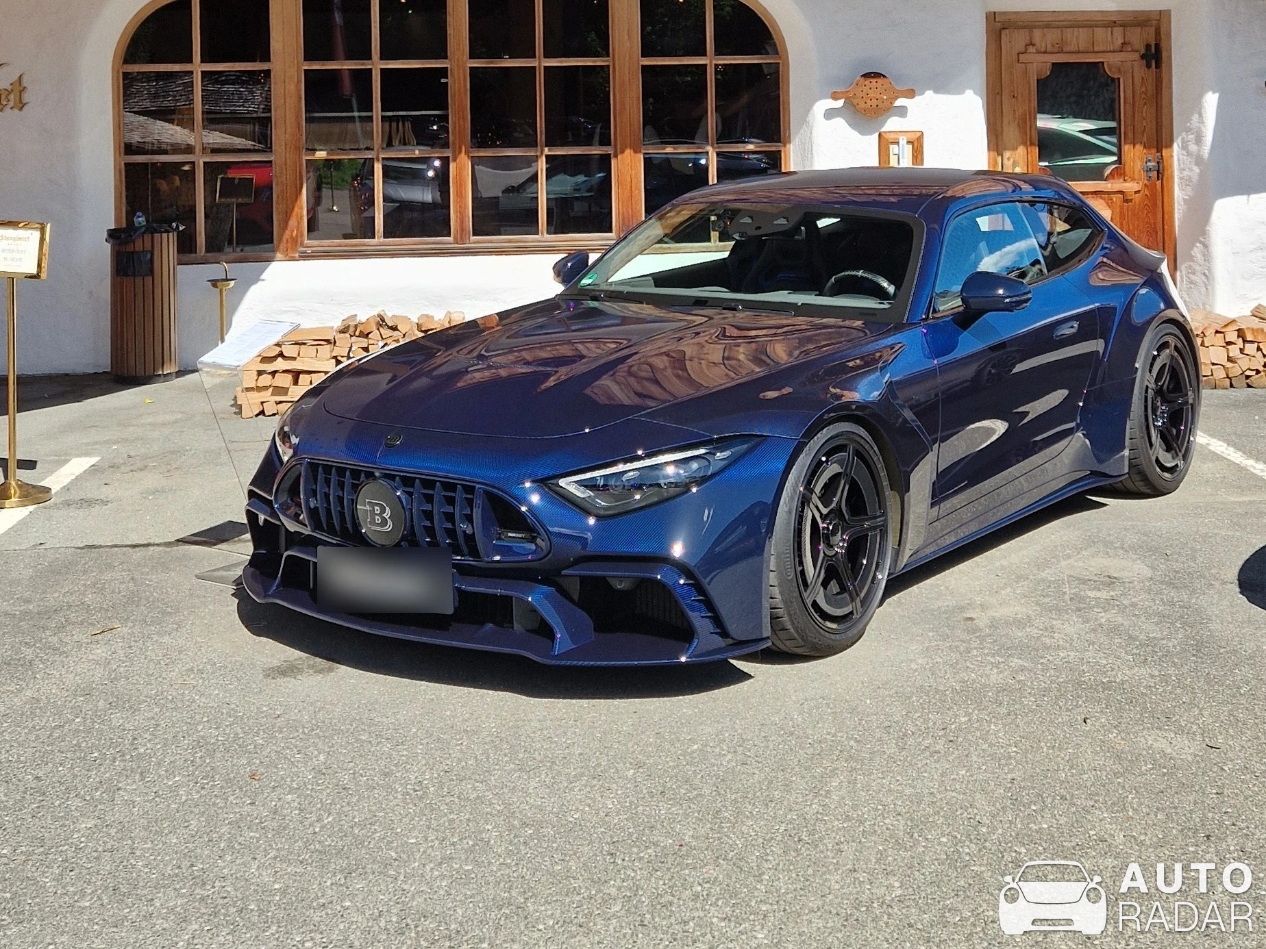 Mercedes-AMG Brabus 750 Bodo Buschmann Edition spotted in Going am Wilden Kaiser