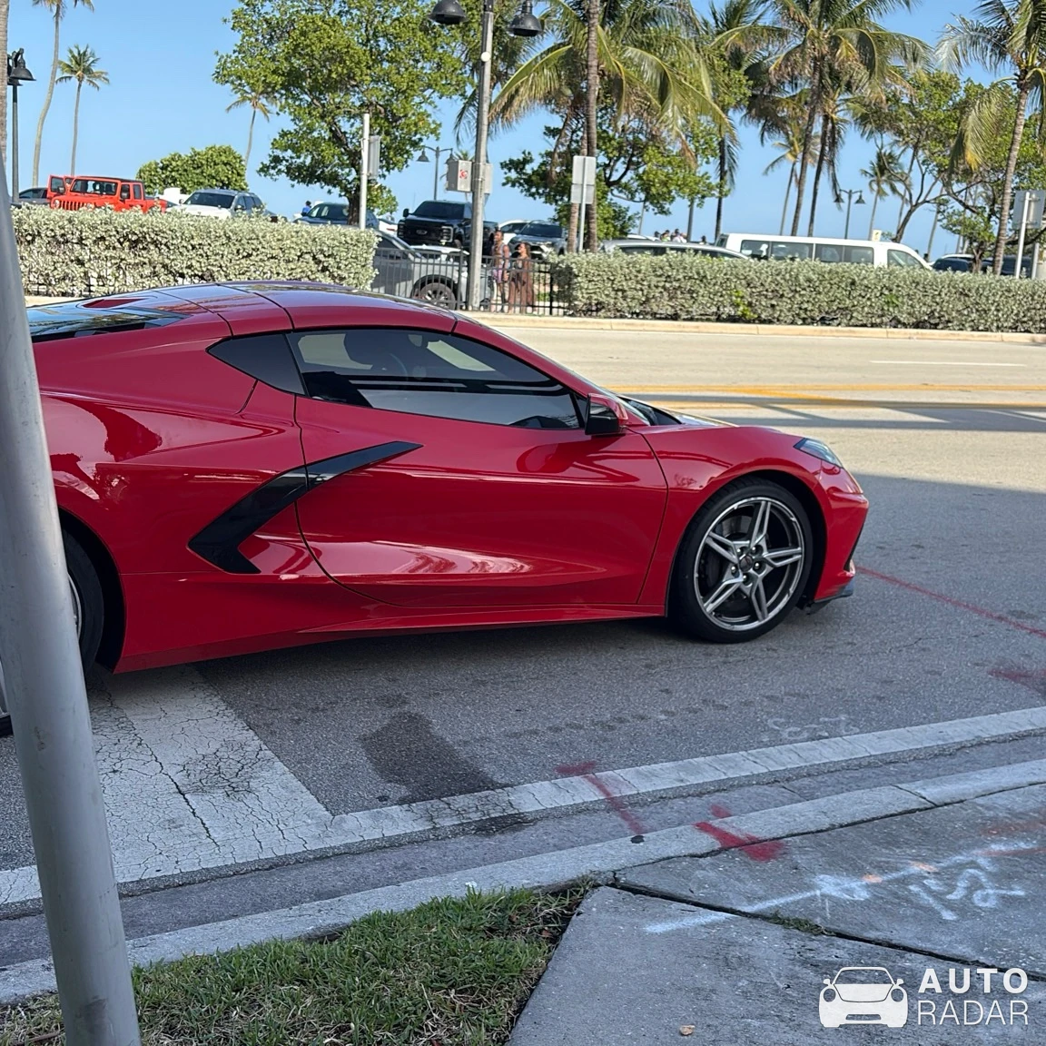 Chevrolet Corvette C8 Stingray spotted in Coral Springs