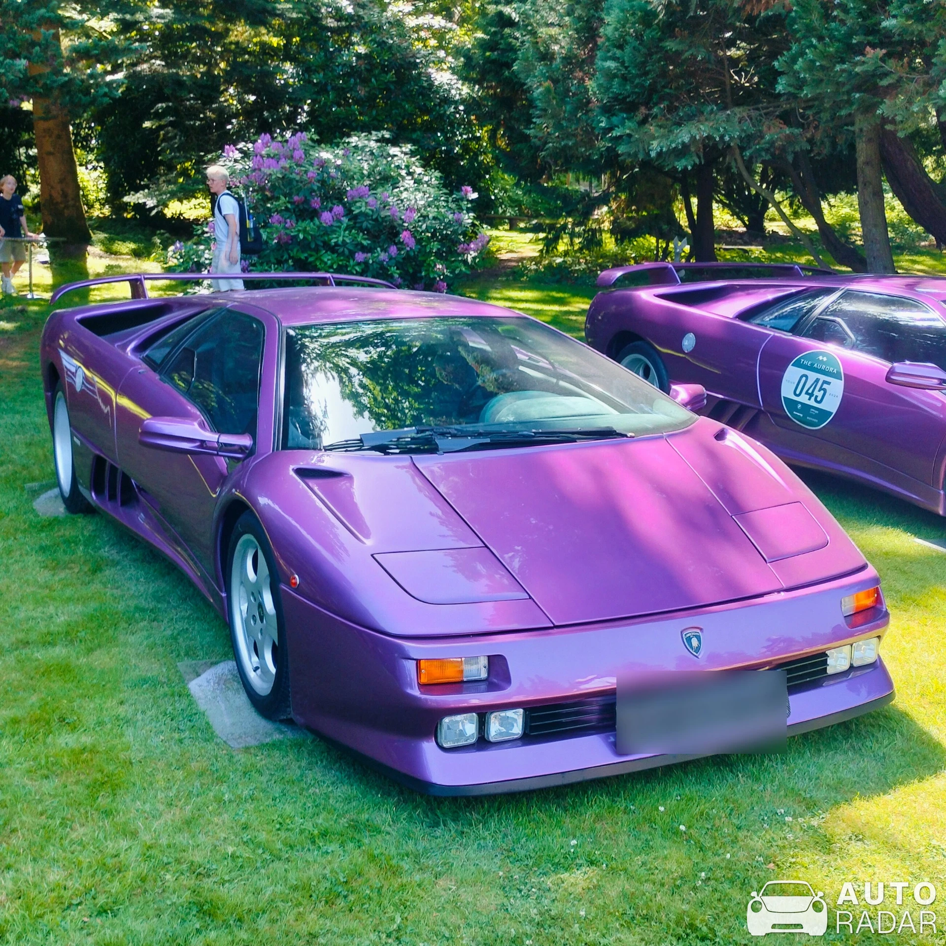 Lamborghini Diablo SE30 spotted in Båstad