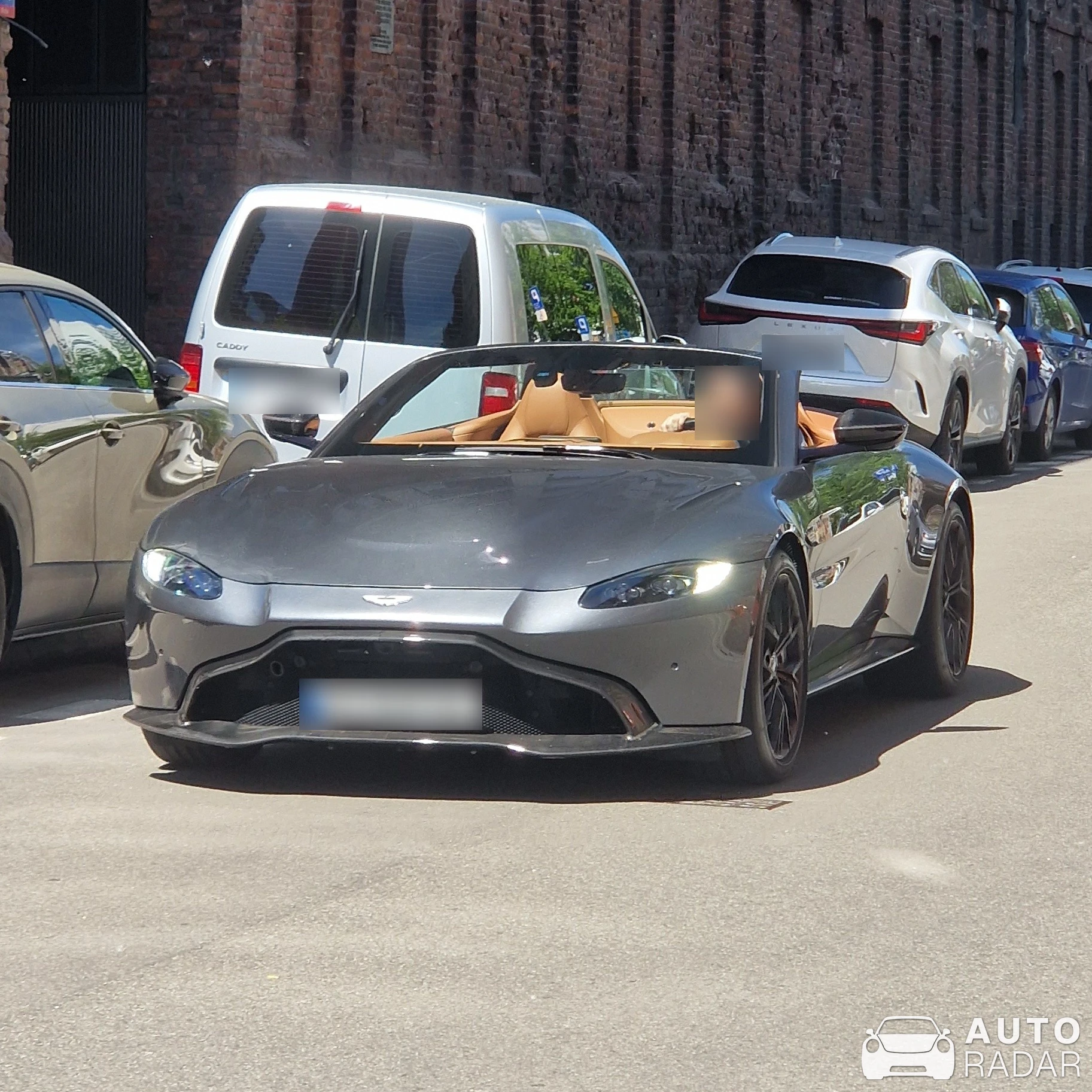 Aston Martin V8 Vantage Roadster 2020 spotted in Warszawa