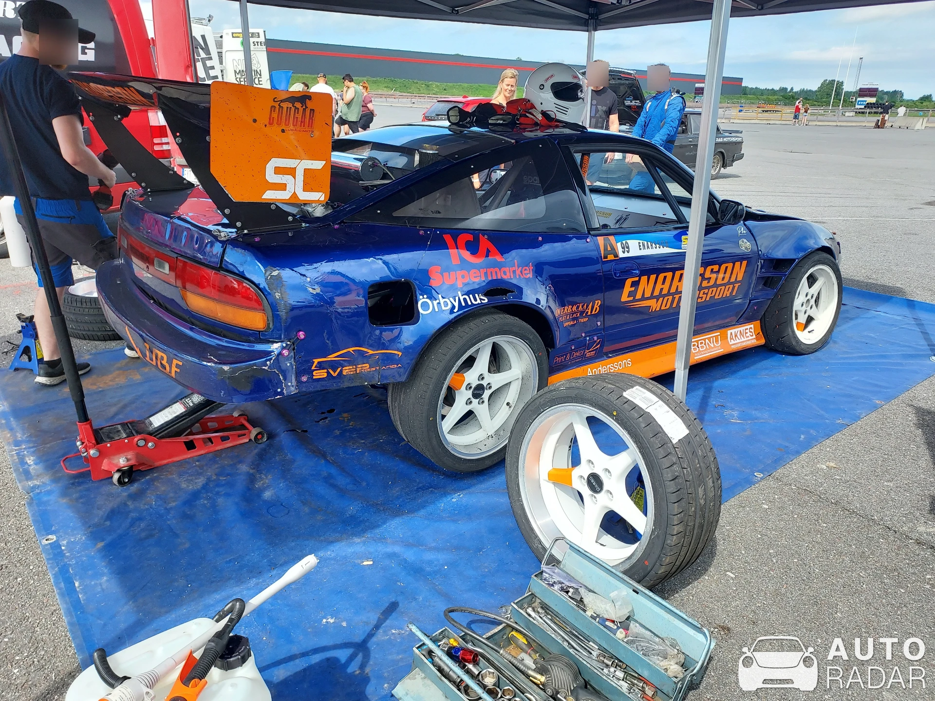 Nissan 200SX spotted in Tierp