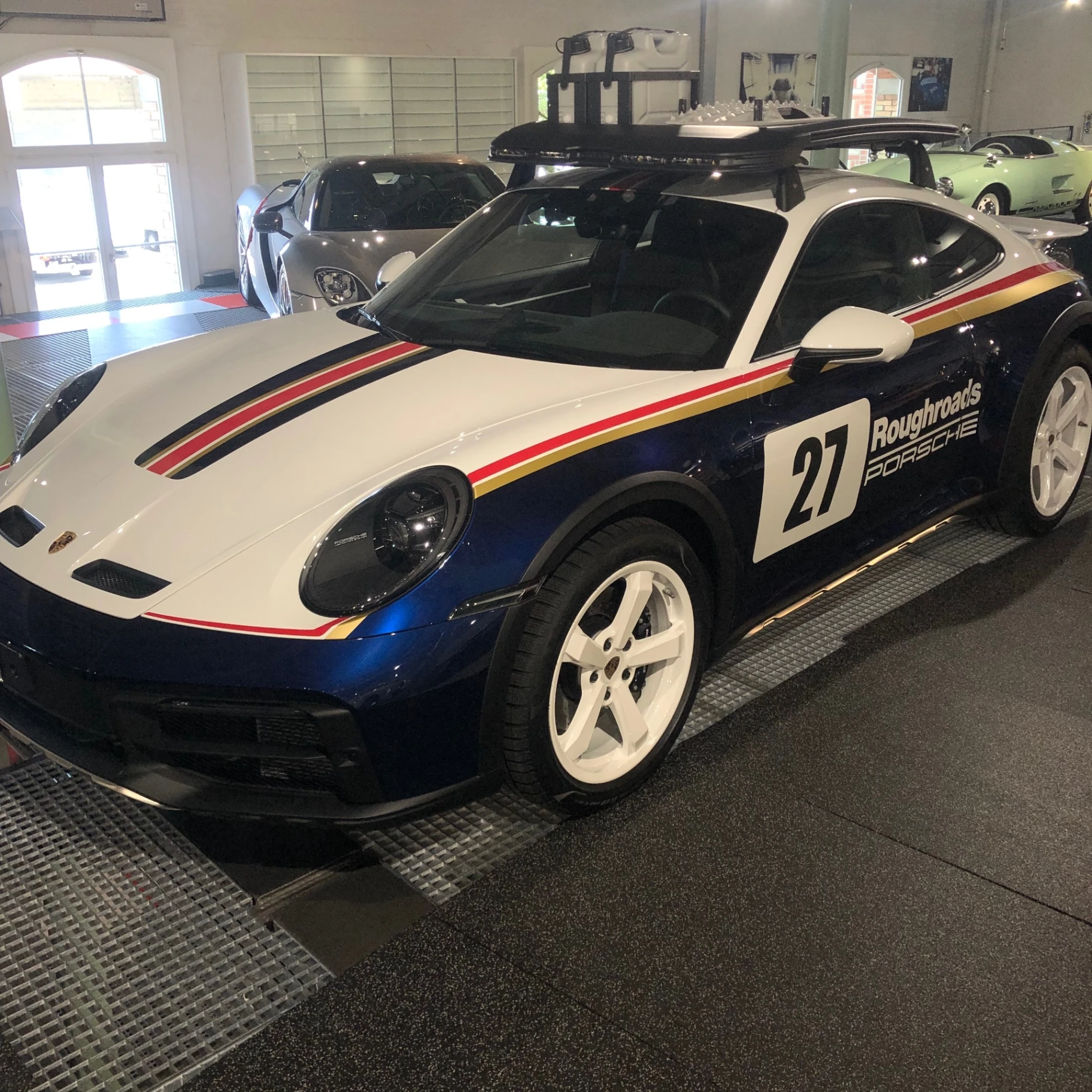 Porsche 992 Dakar spotted in Romanshorn, Switzerland