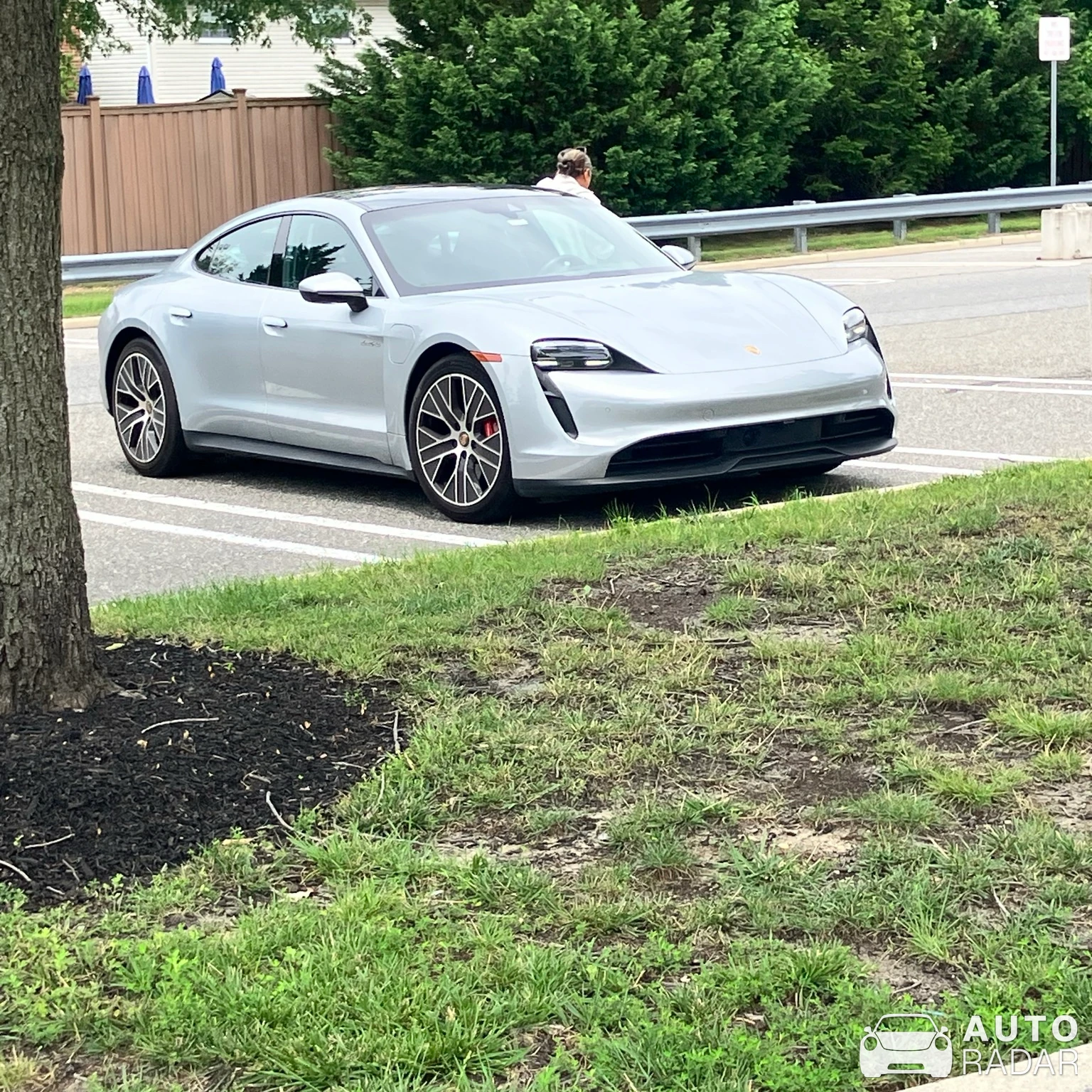 Porsche Taycan 4S spotted in Cinnaminson