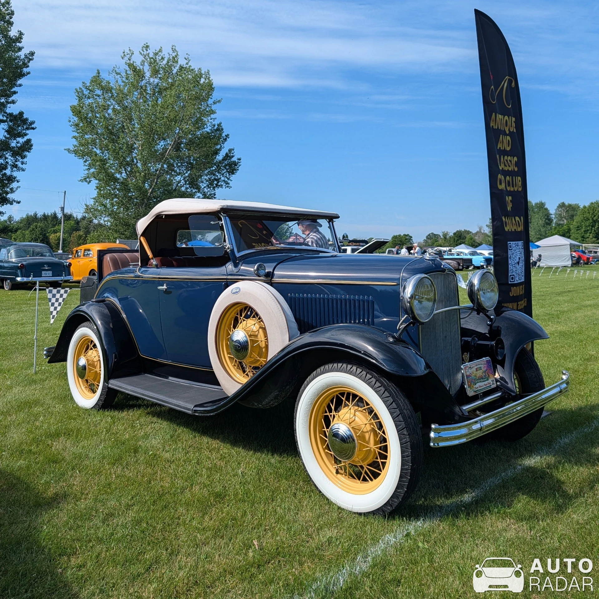 Ford Model A Deluxe Coupe spotted in Merrickville