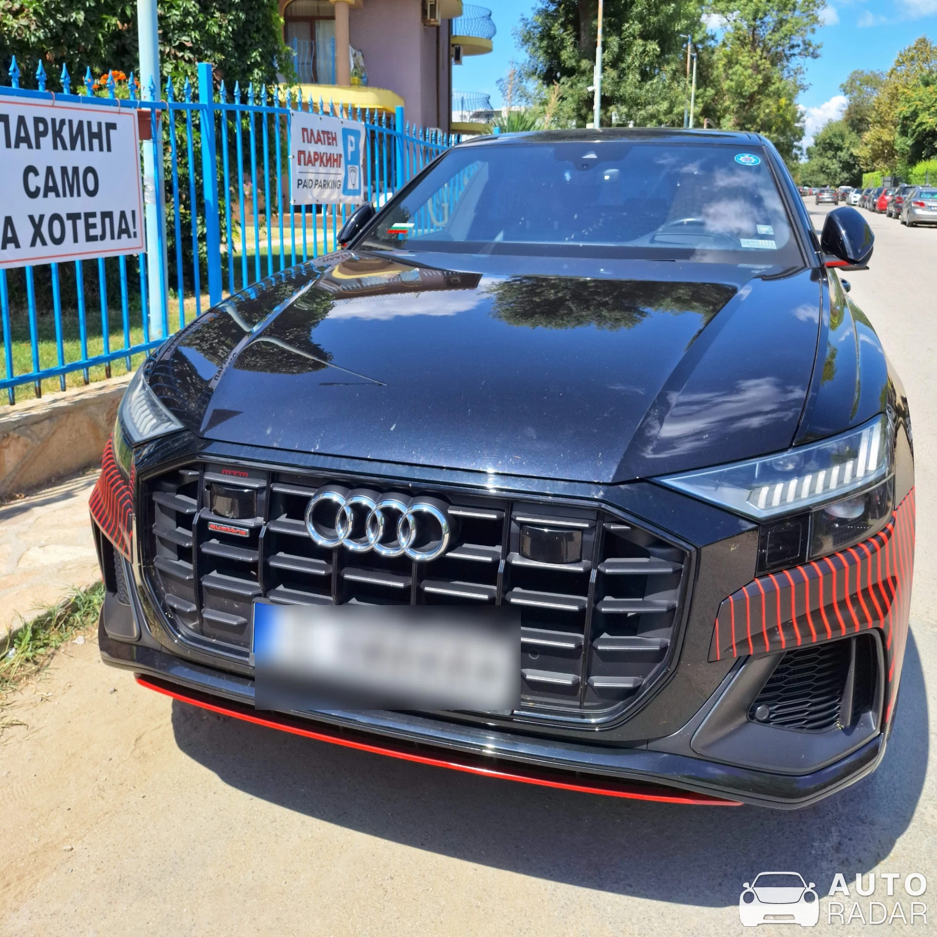 Audi SQ8 Mule spotted in Черноморец, България