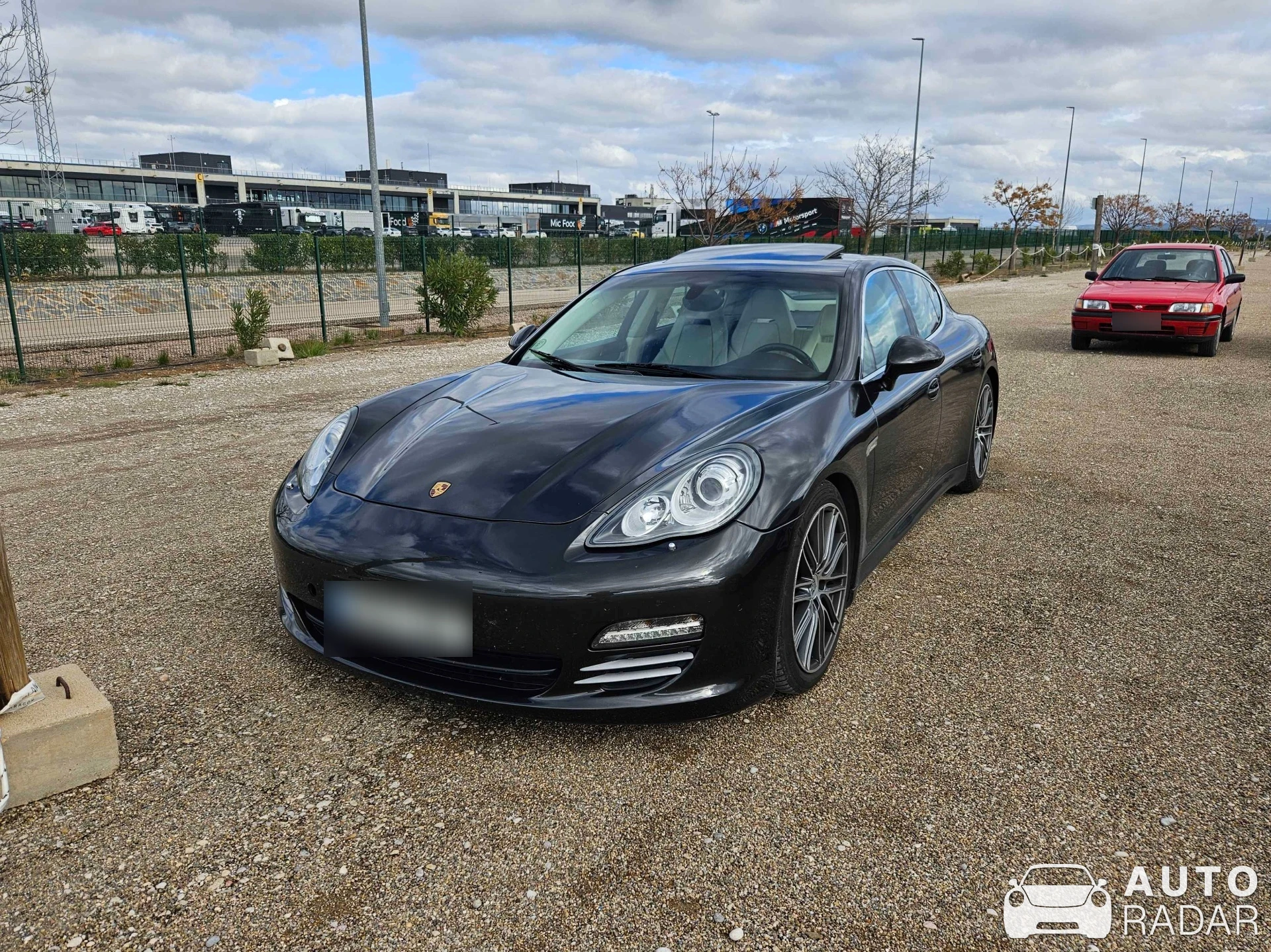 Porsche 970 Panamera 4S spotted in Alcañiz