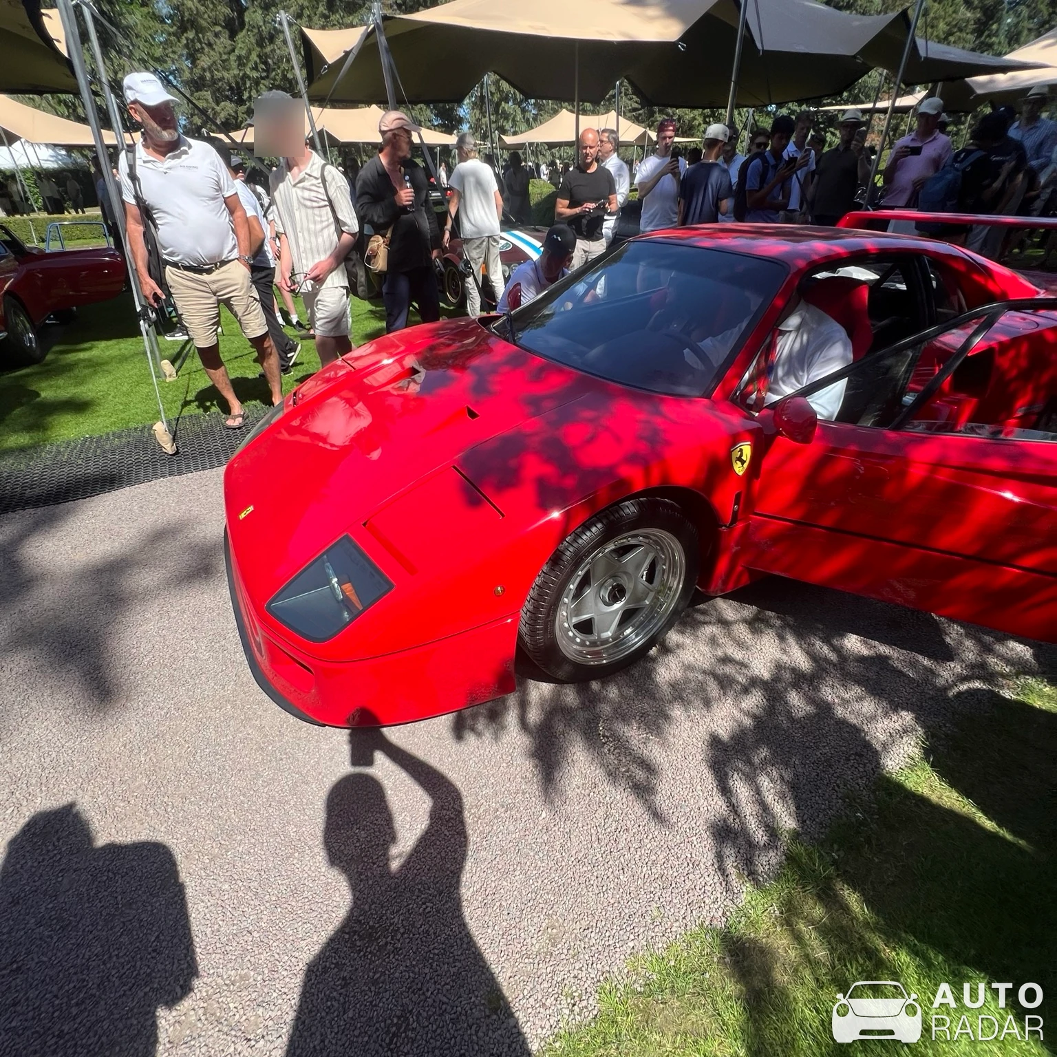 Ferrari F40 spotted in Nyköping