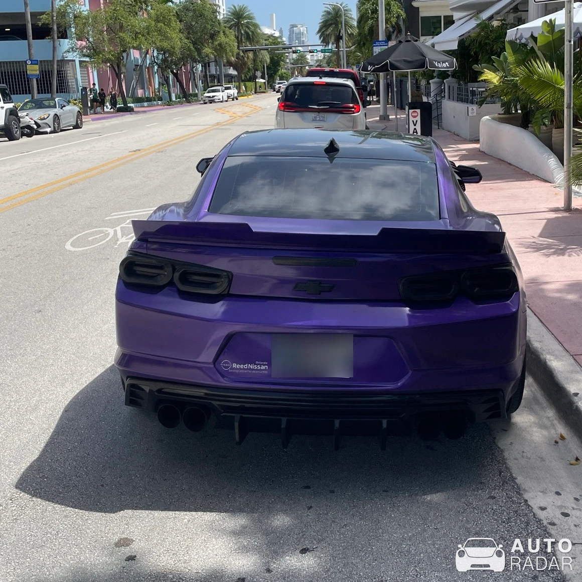 Chevrolet Camaro SS spotted in Miami Beach