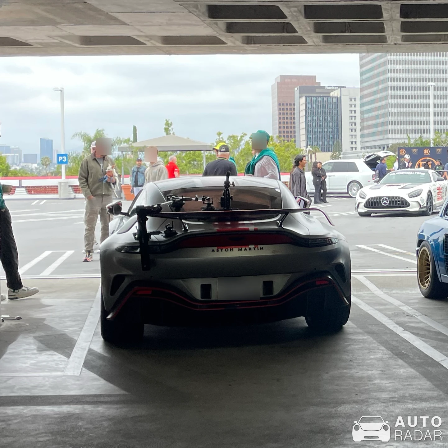 Aston Martin V12 Vantage 2023 spotted in Los Angeles