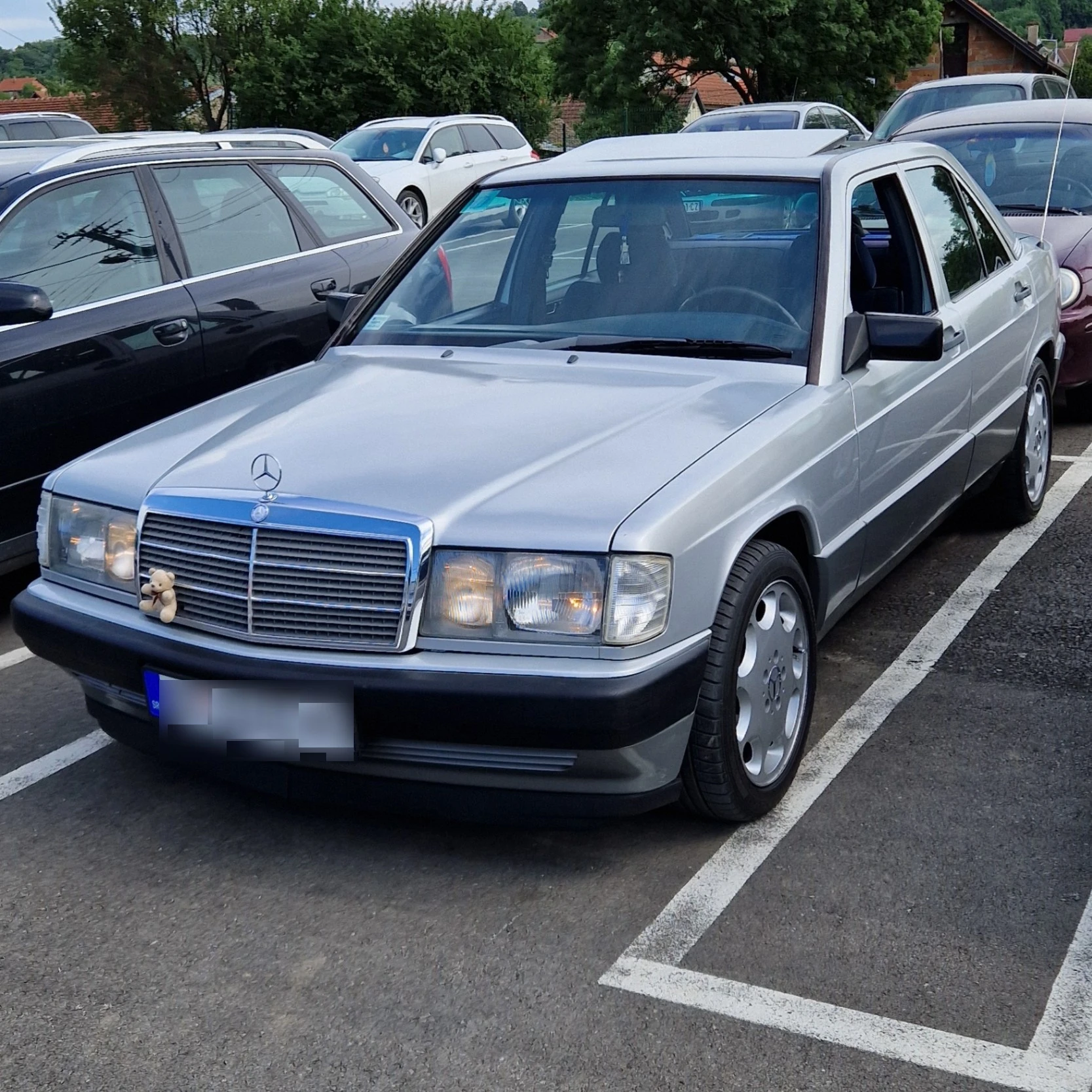 Mercedes-Benz 190E 2.5-16v EVO I spotted in Obrenovac, Serbia