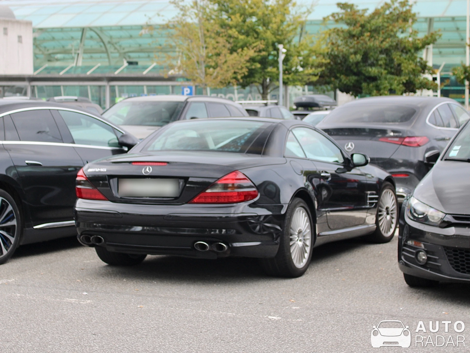 Mercedes-Benz SL 55 AMG R230 spotted in Moreira, Portugal