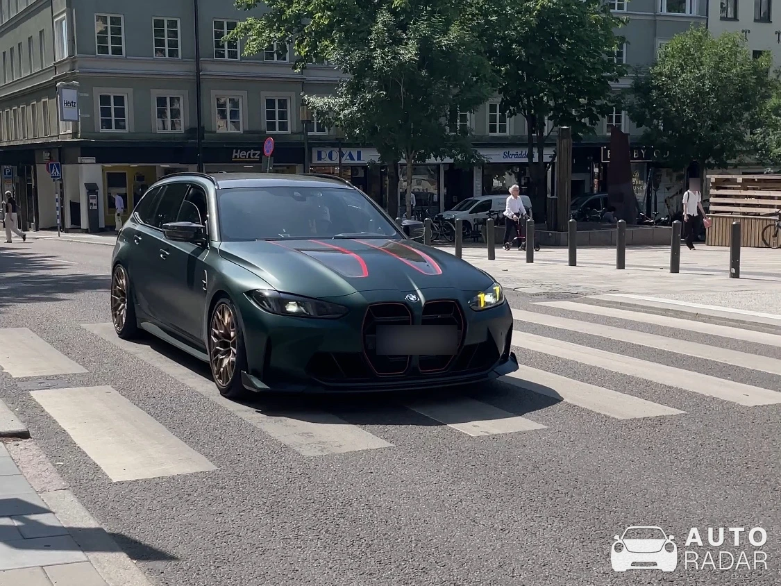 BMW M3 G81 Touring CS spotted in Stockholm