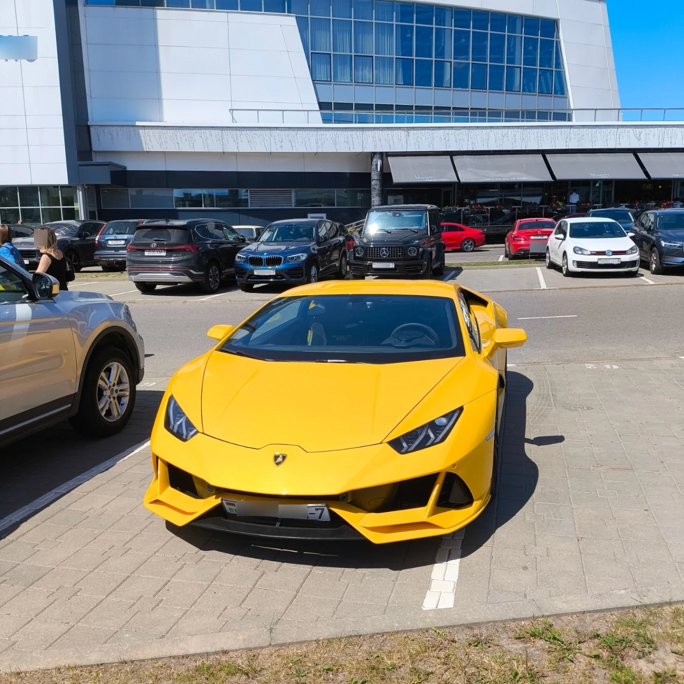 Lamborghini Huracán EVO spotted in Минск, Беларусь