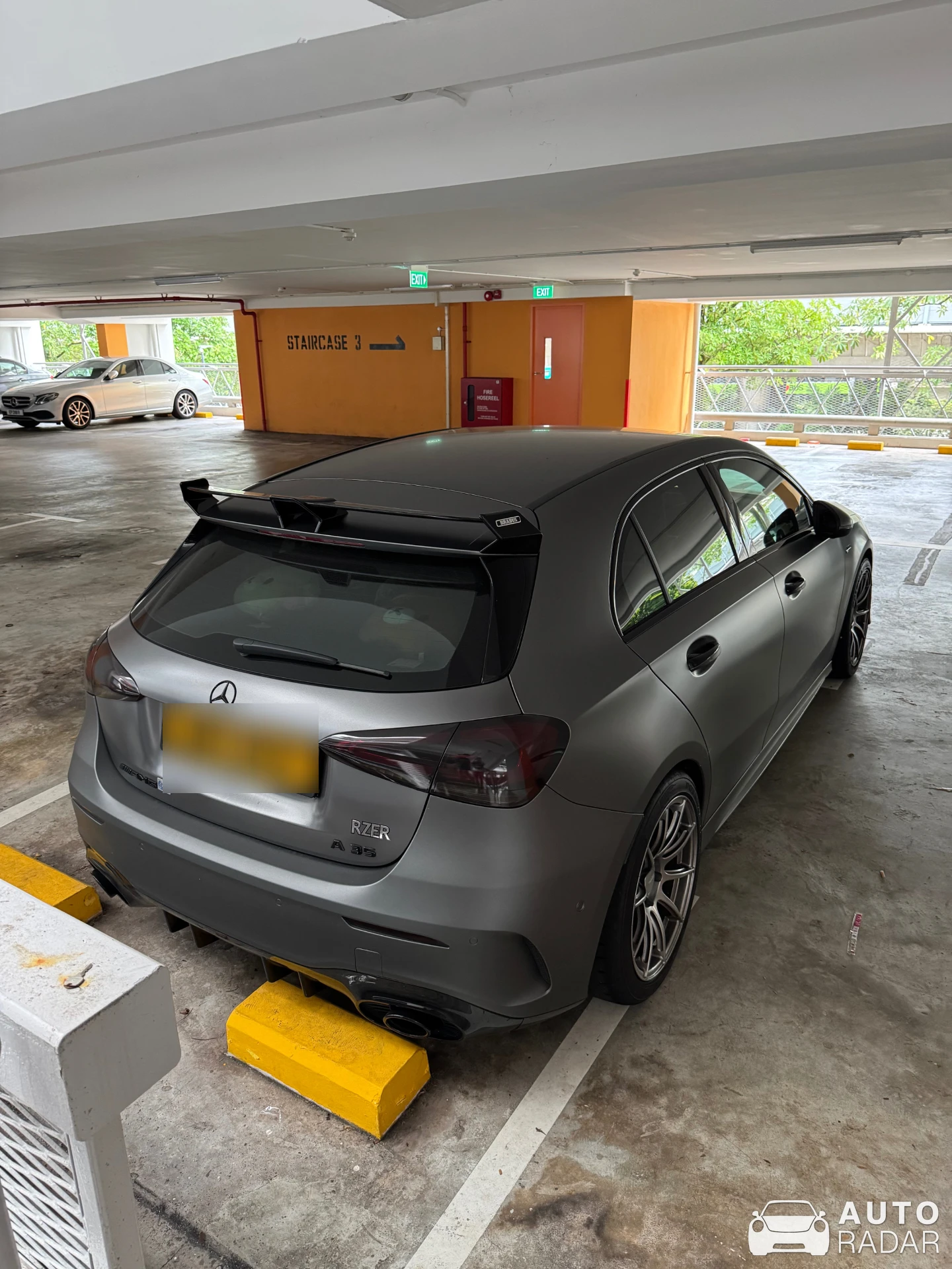 Mercedes-AMG A 35 W177 spotted in Singapore