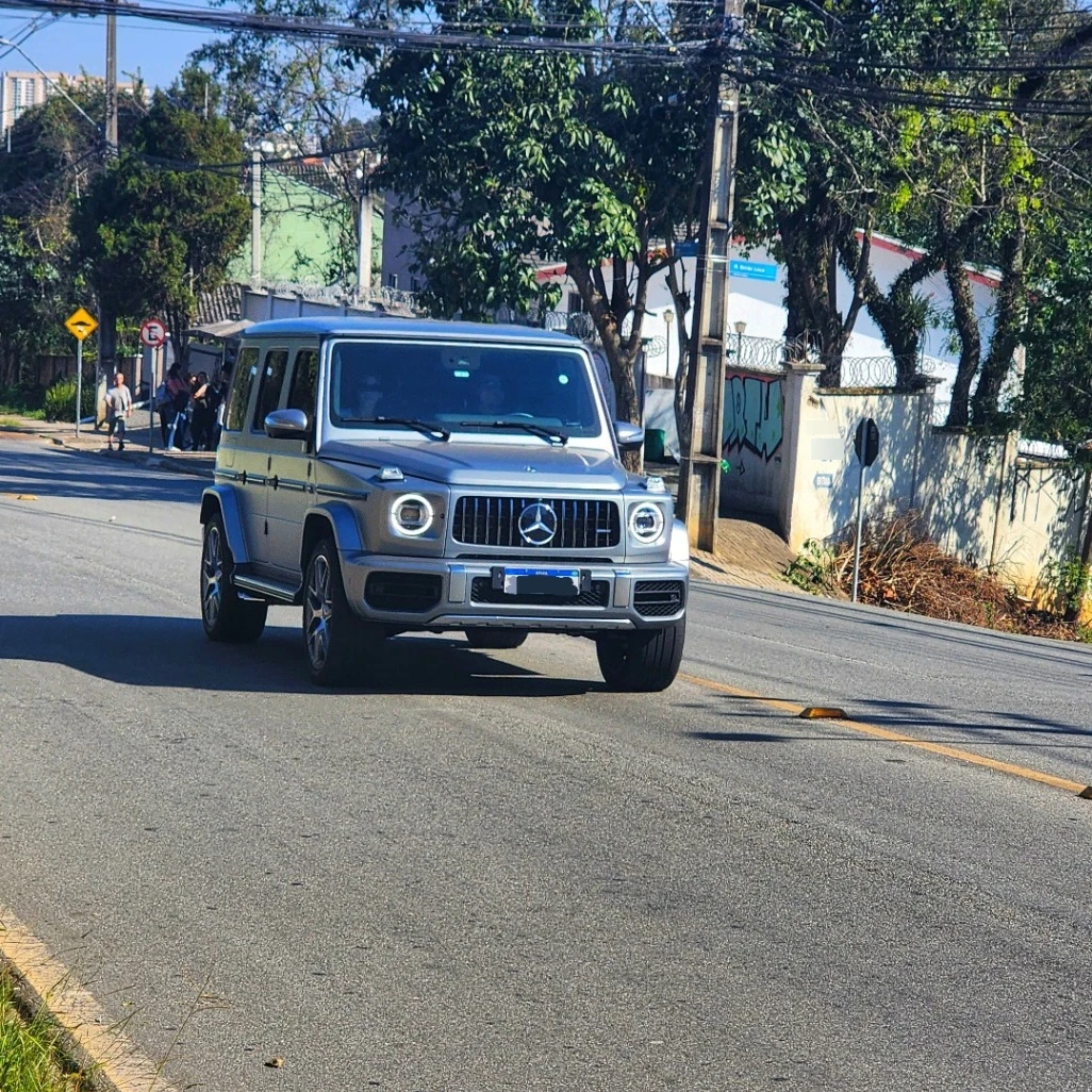 Mercedes-Benz G63 AMG spotted in Santo Inácio, Brazil
