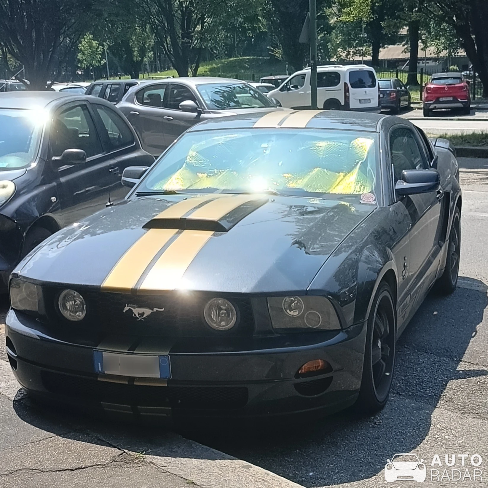 Ford Mustang spotted in Torino, Italy