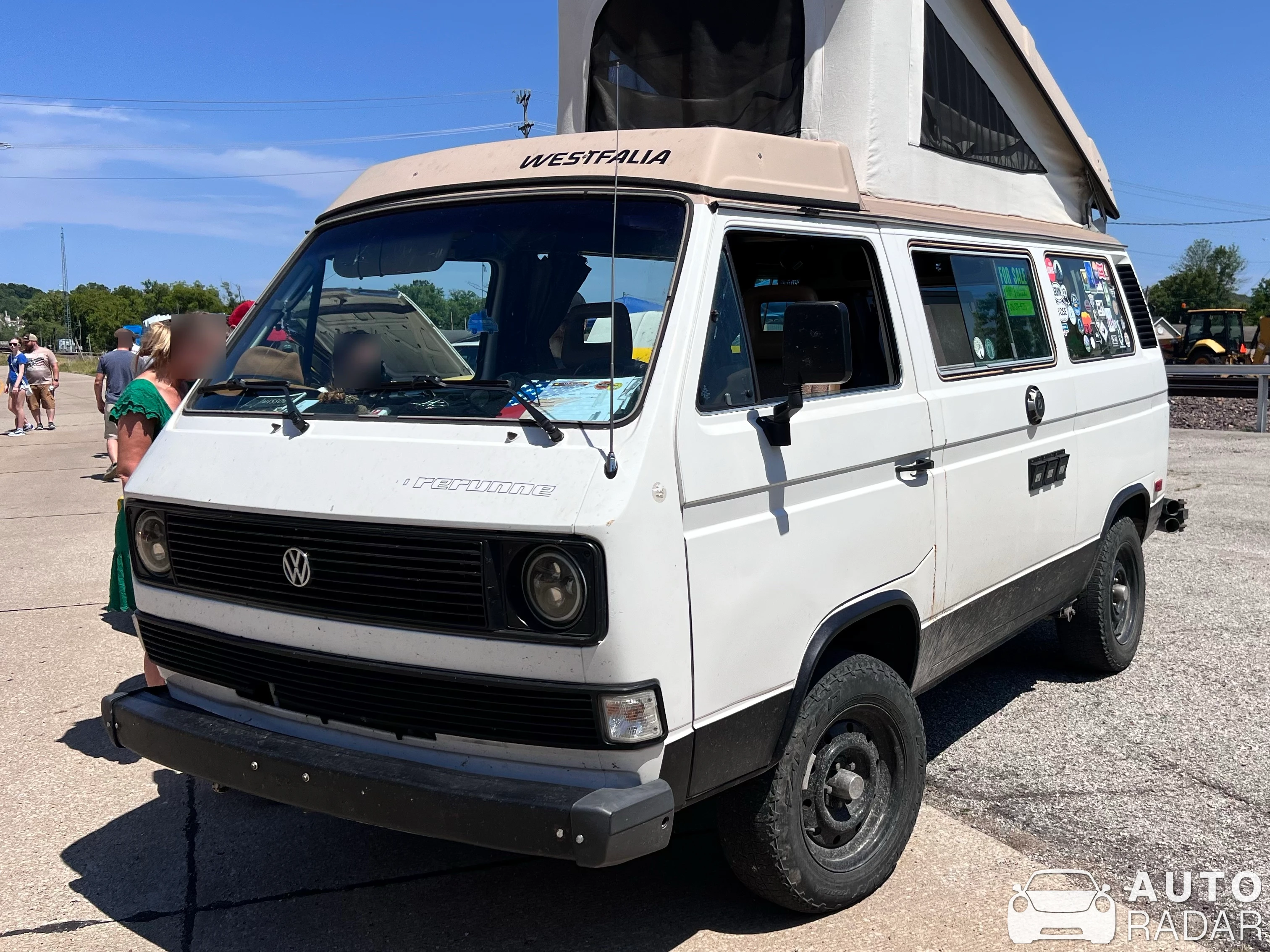 Volkswagen T3 Westfalia spotted in Pacific