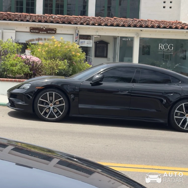 Porsche Taycan spotted in Rancho Santa Fe