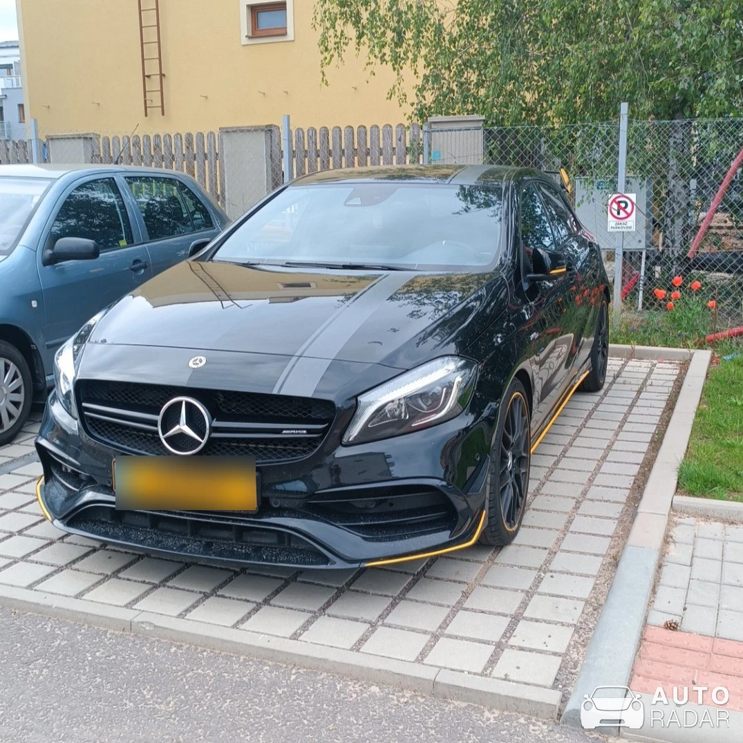 Mercedes-AMG A 45 W176 2015 spotted in Okres Znojmo, Czechia